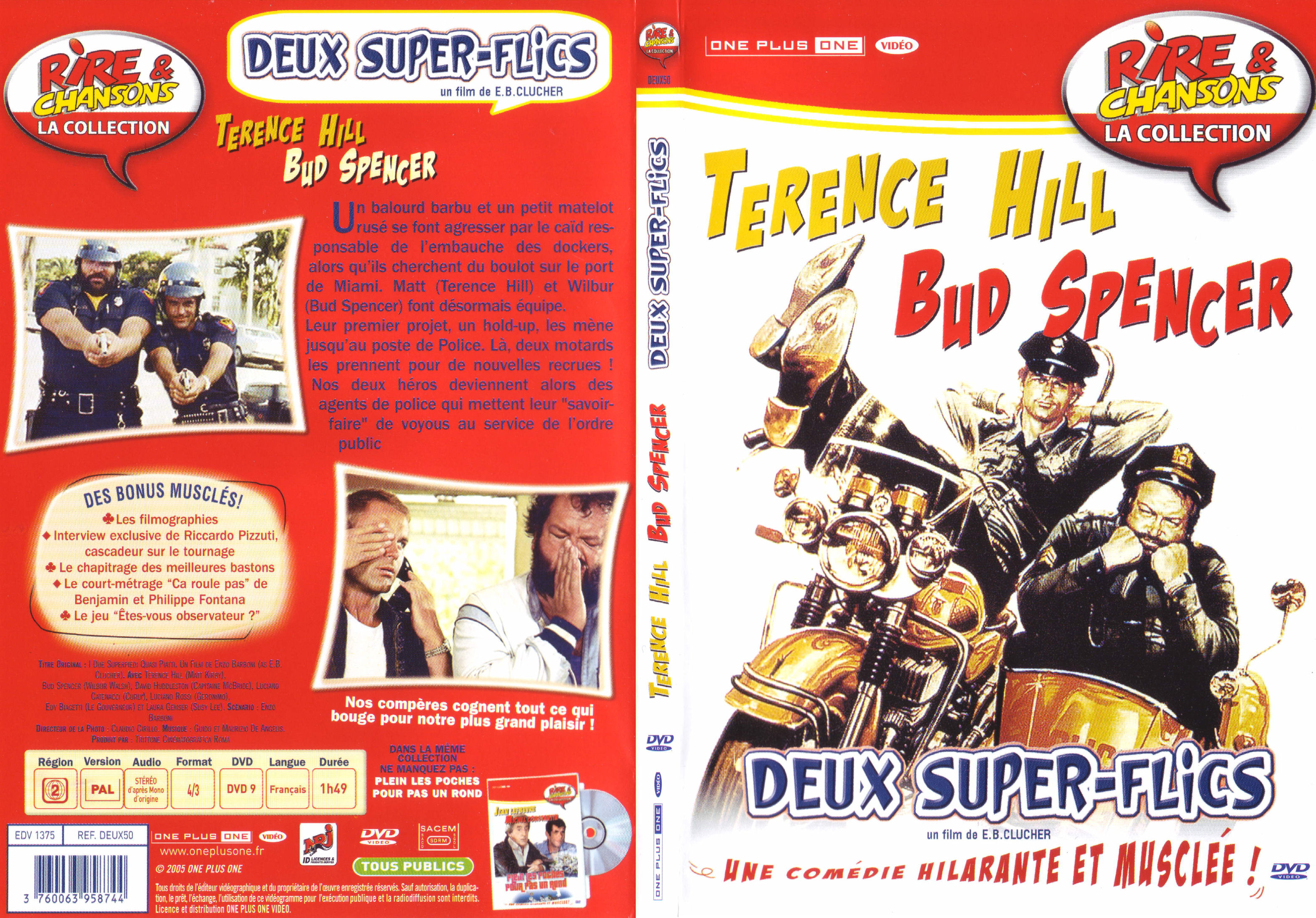 Jaquette DVD 2 super flics - SLIM
