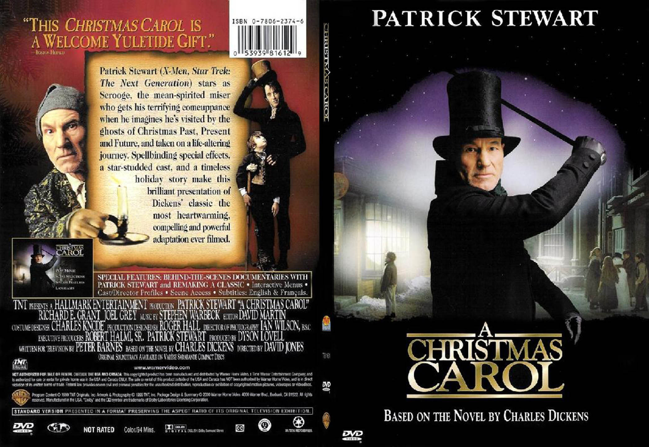 Jaquette DVD A Christmas Carol - SLIM