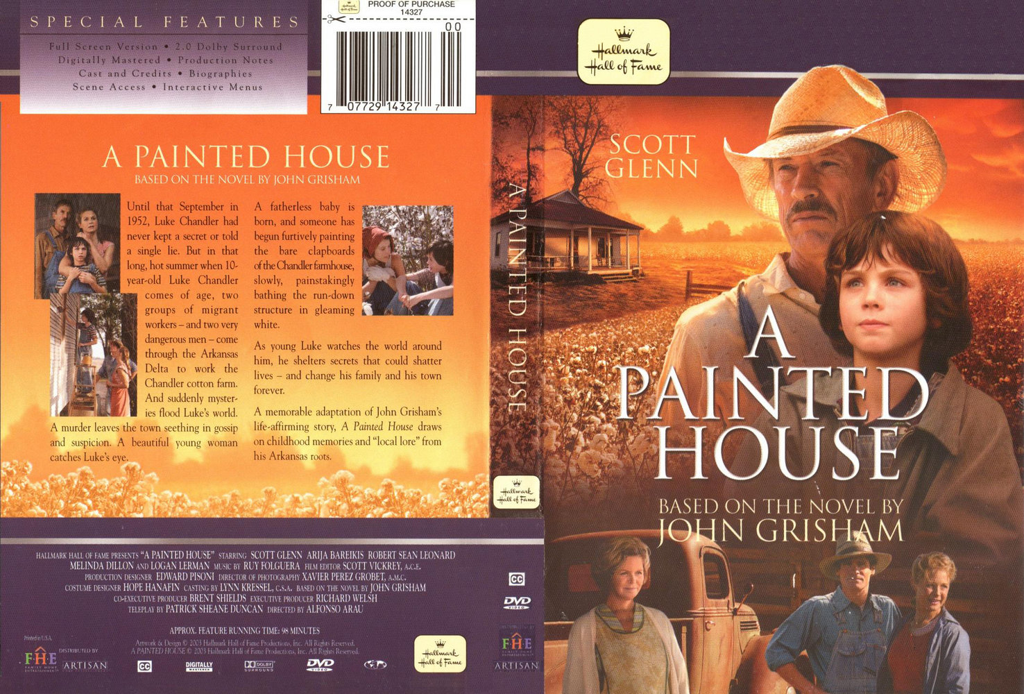 Jaquette DVD A painted house Zone 1.