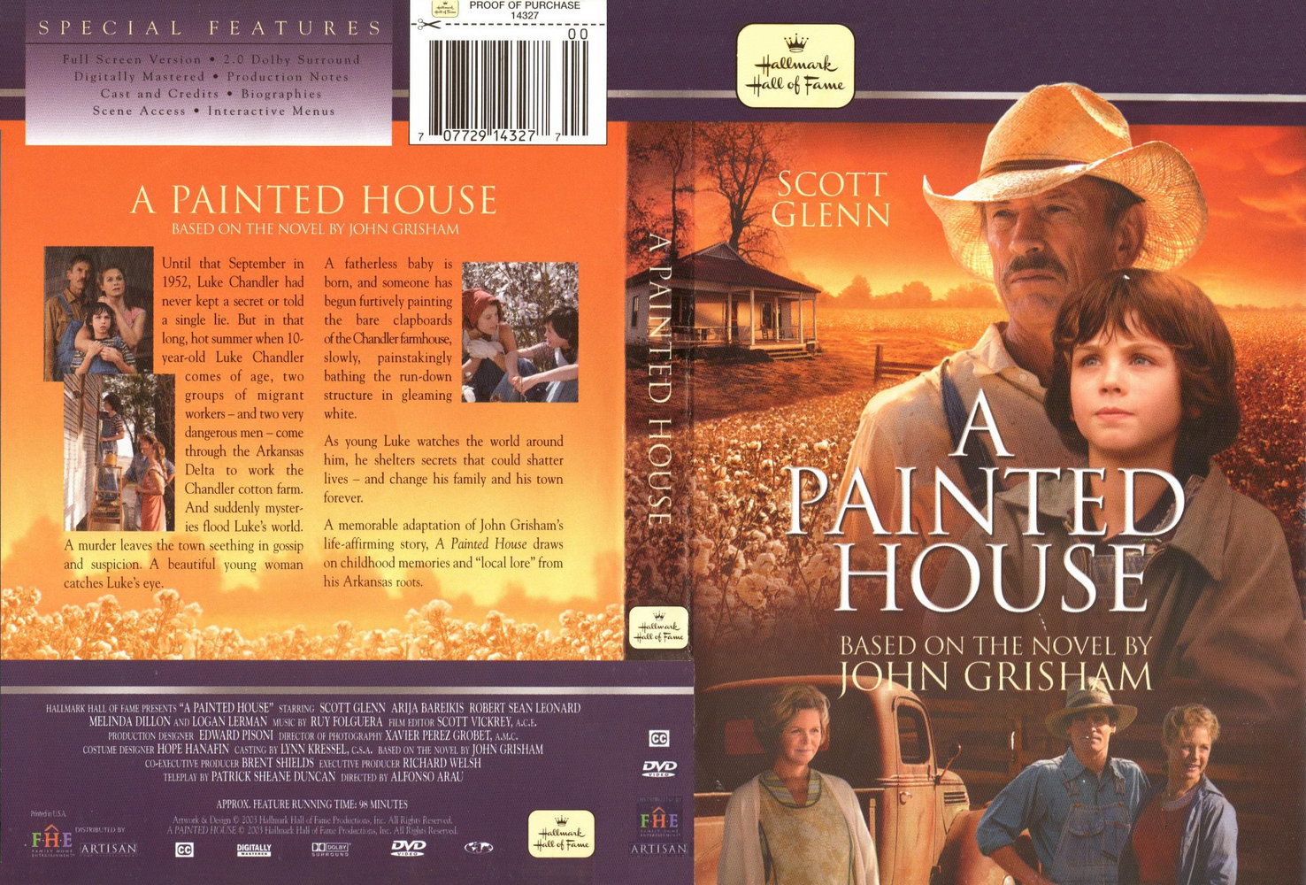 Jaquette DVD A painted house Zone 1