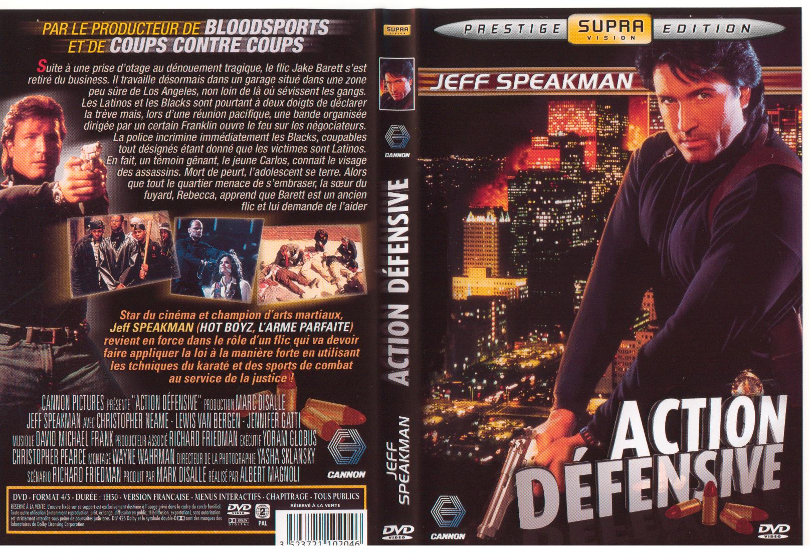Jaquette DVD Action defensive
