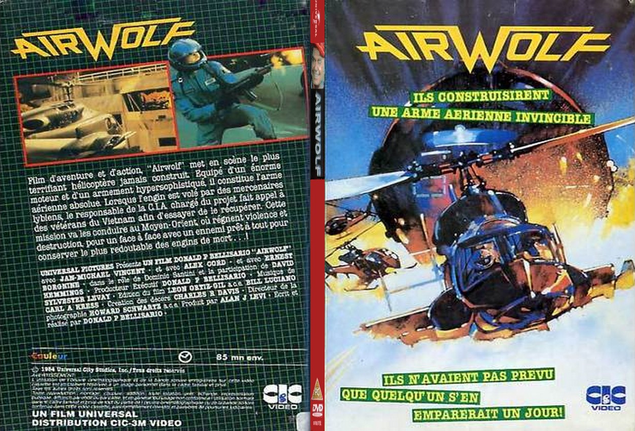 Jaquette DVD Airwolf - SLIM