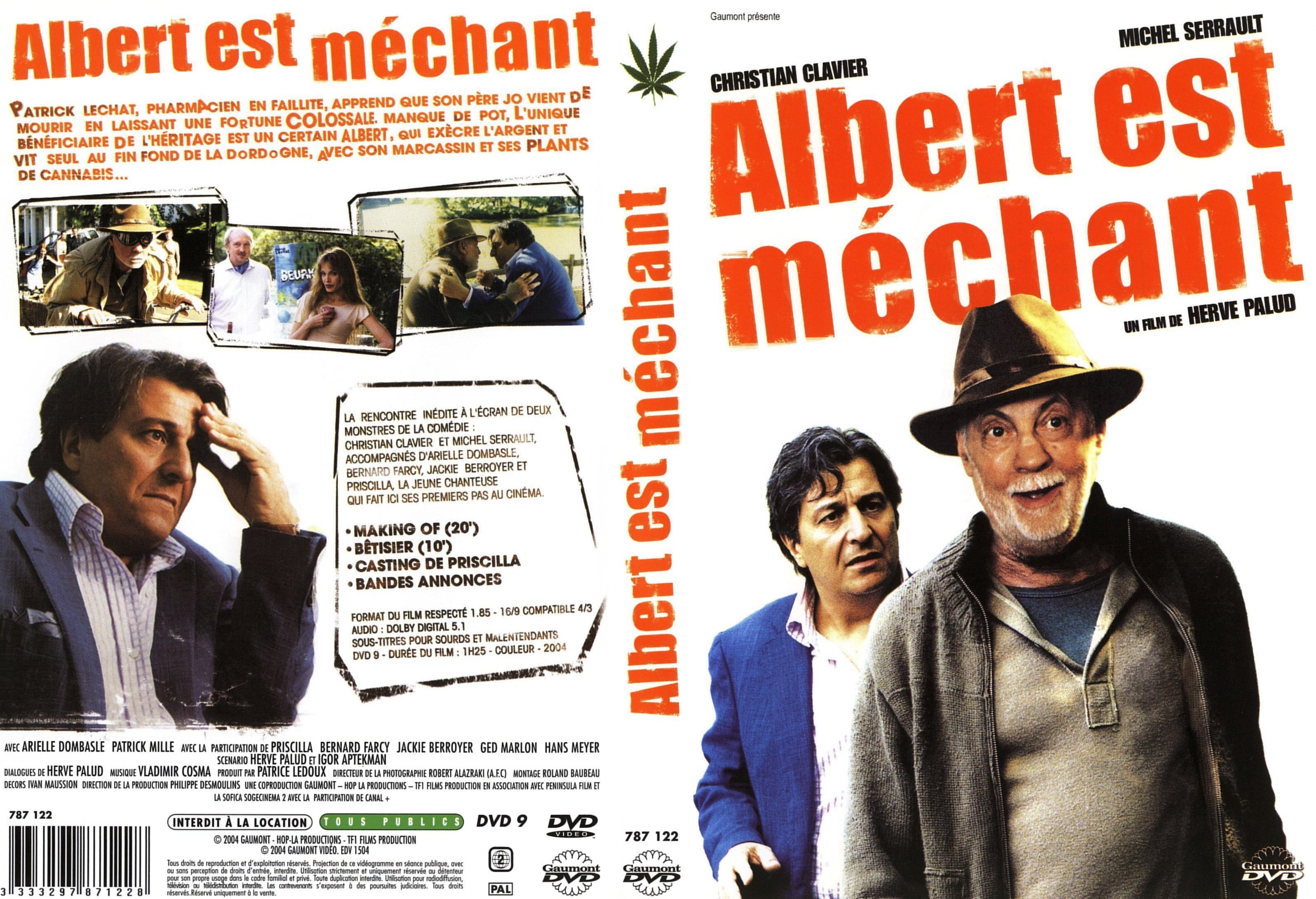 Jaquette DVD Albert est mchant