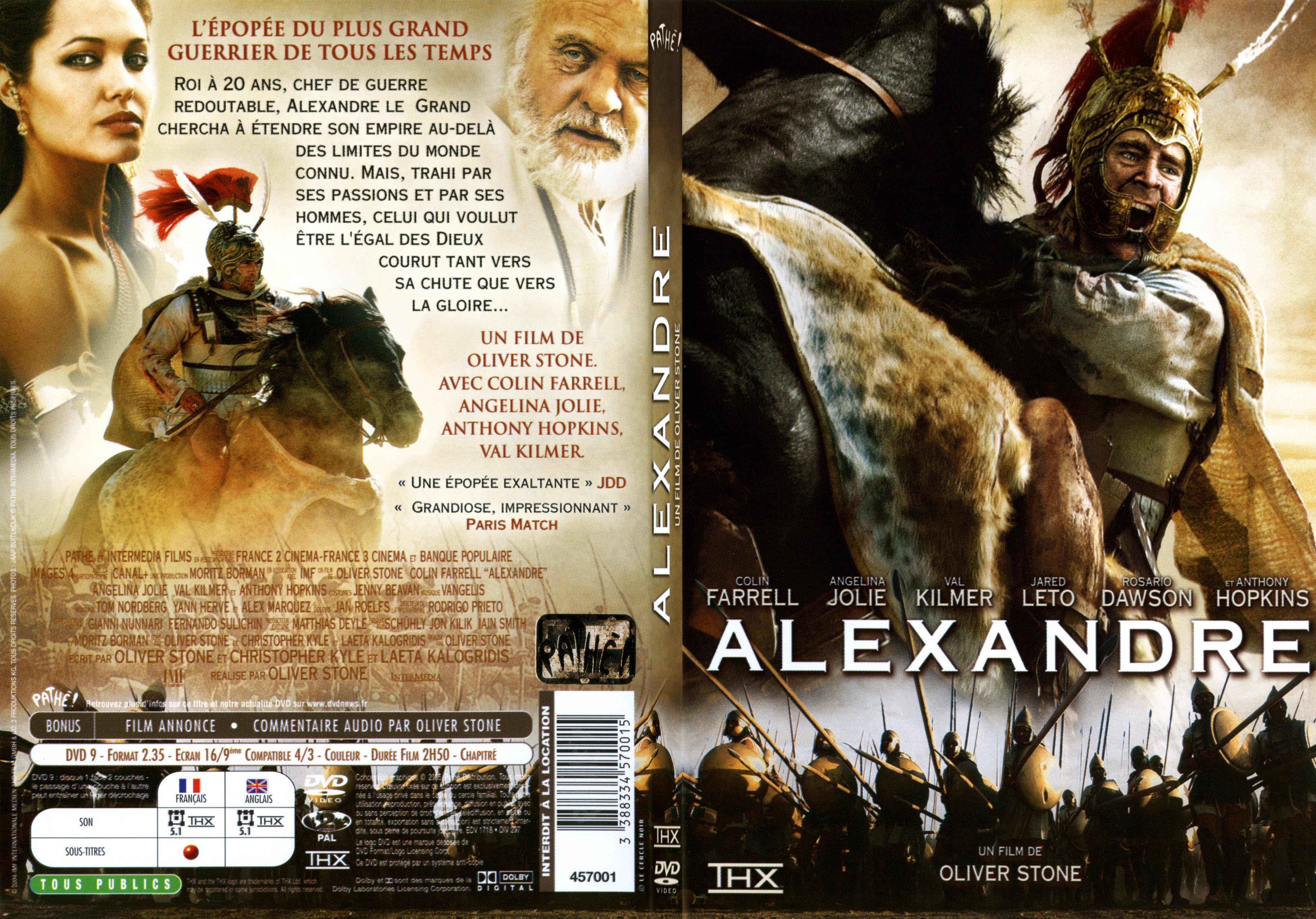 Jaquette DVD Alexandre - SLIM v2