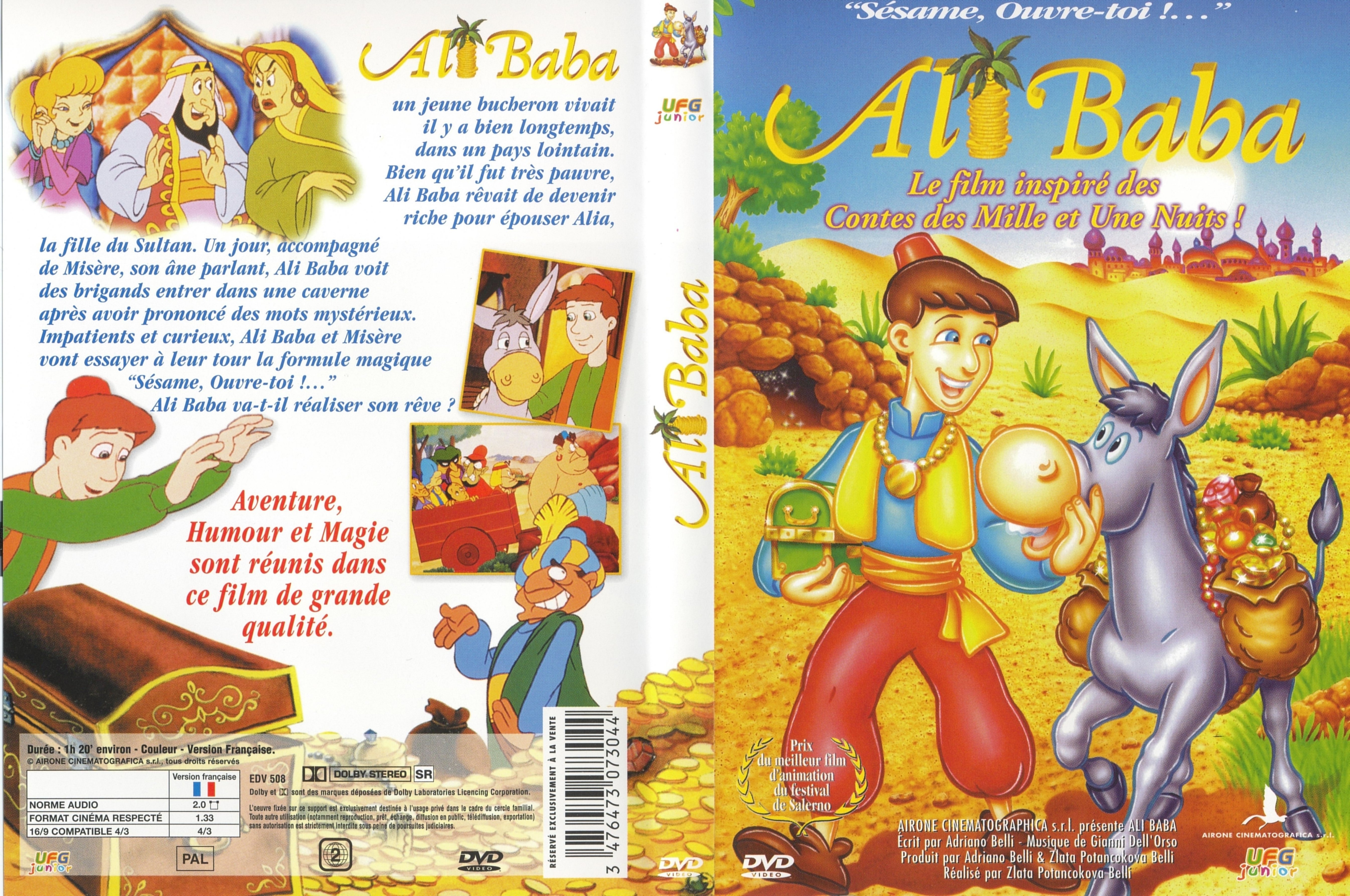 Jaquette DVD Ali Baba (DA)