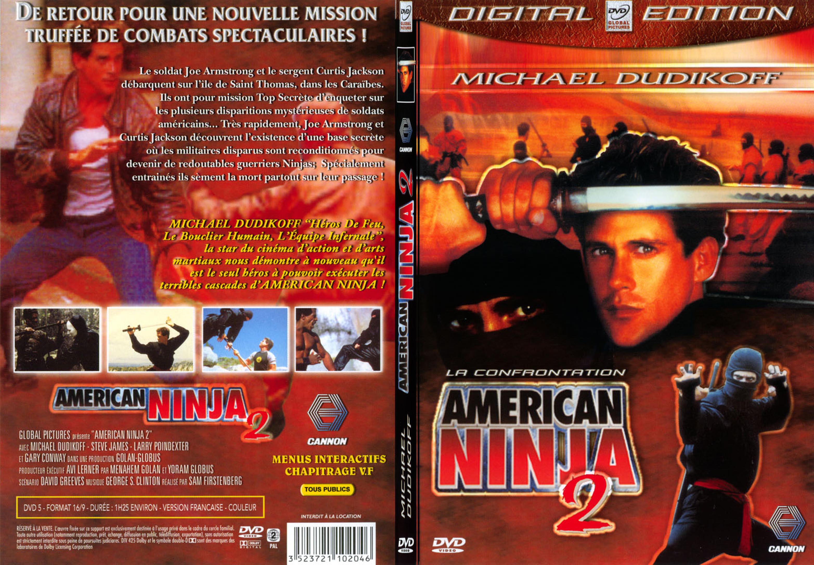 Jaquette DVD American ninja 2 - SLIM
