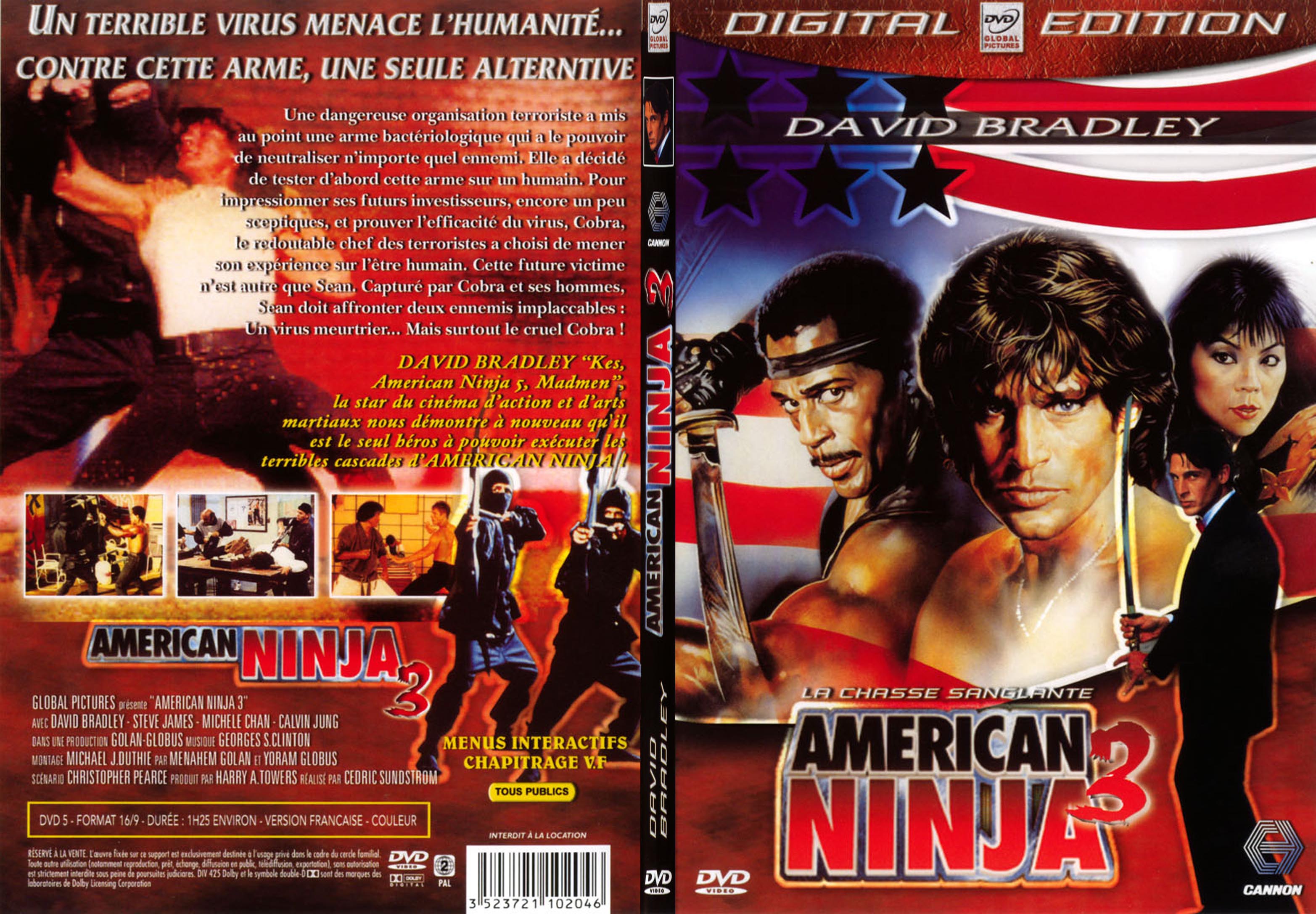 Jaquette DVD American ninja 3 - SLIM