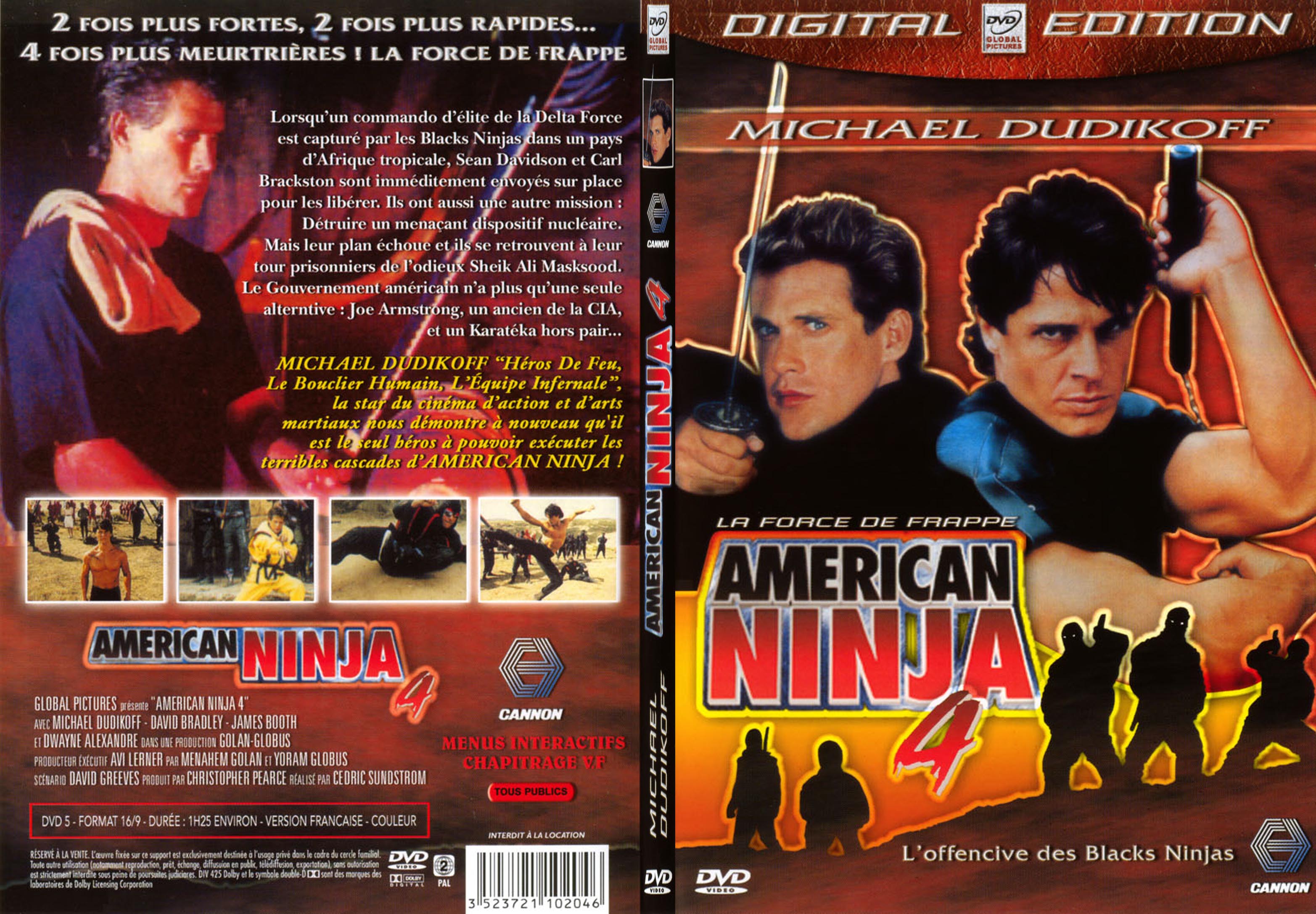 Jaquette DVD American ninja 4 - SLIM