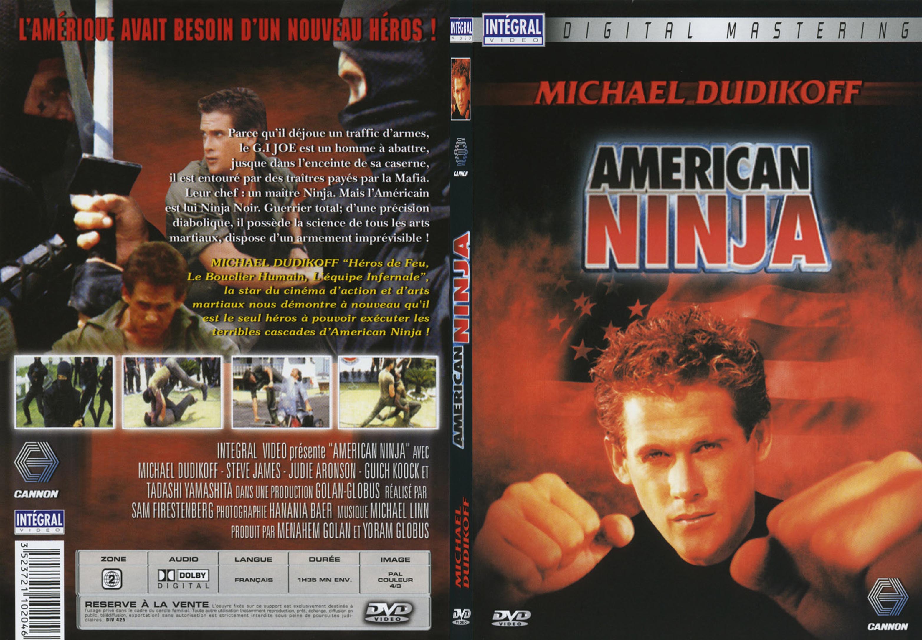 Jaquette DVD American ninja - SLIM