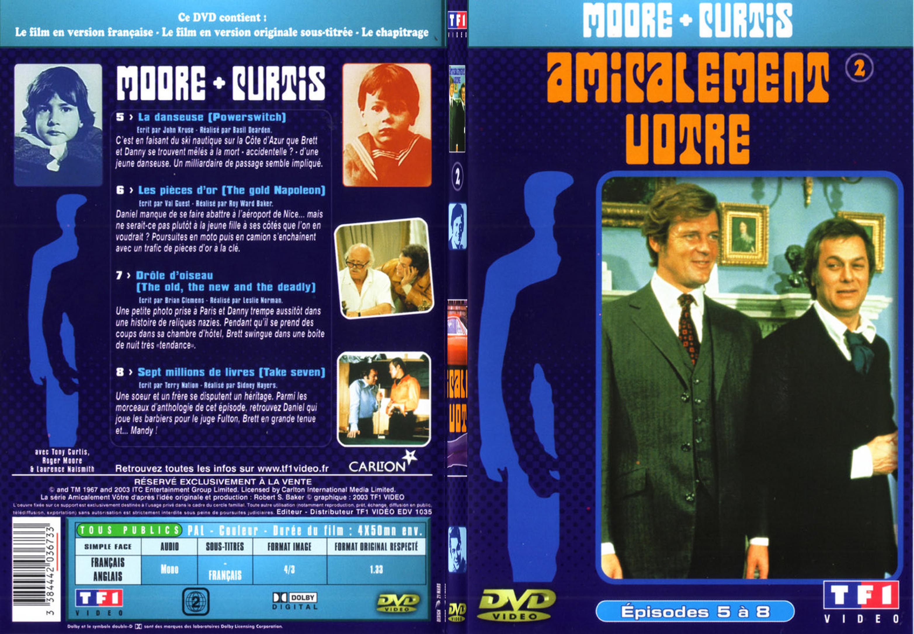 Jaquette DVD Amicalement votre vol 2 - SLIM