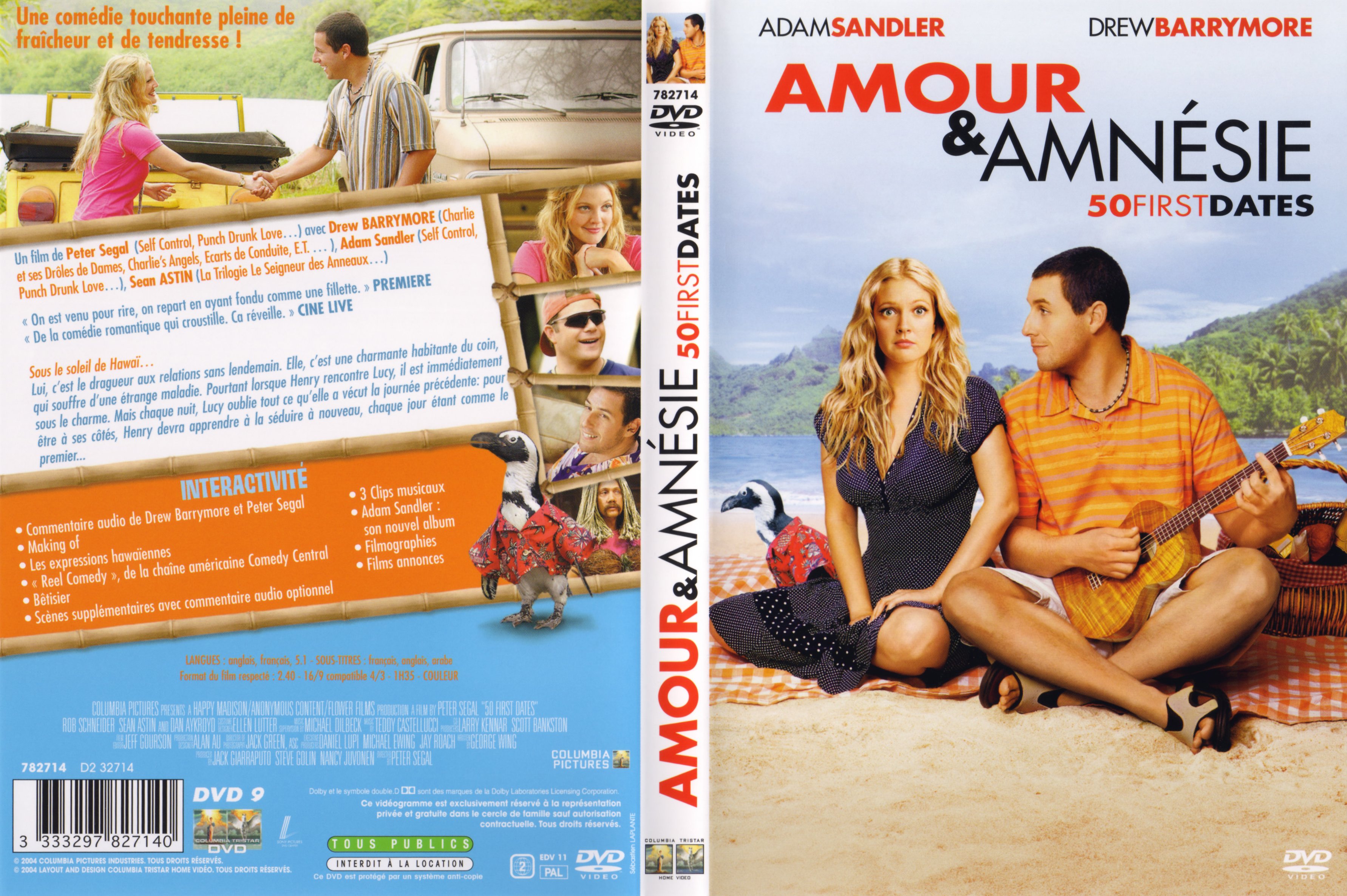 Jaquette DVD Amour et amnsie