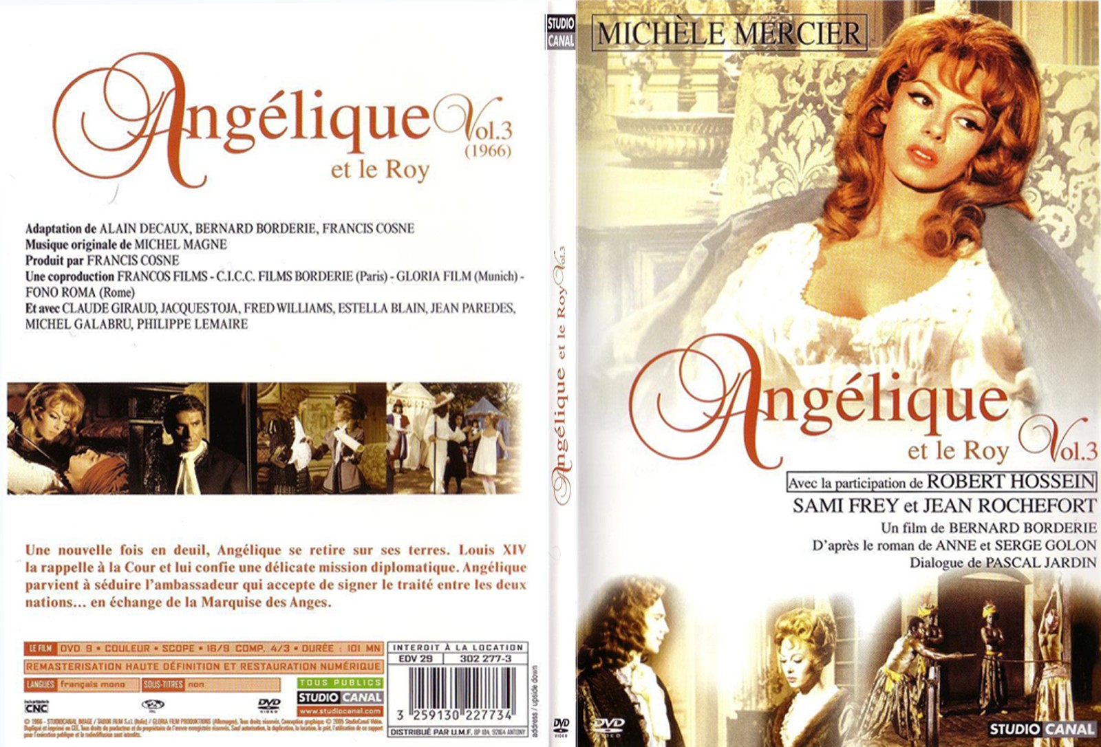 Jaquette DVD Anglique et le roy - SLIM