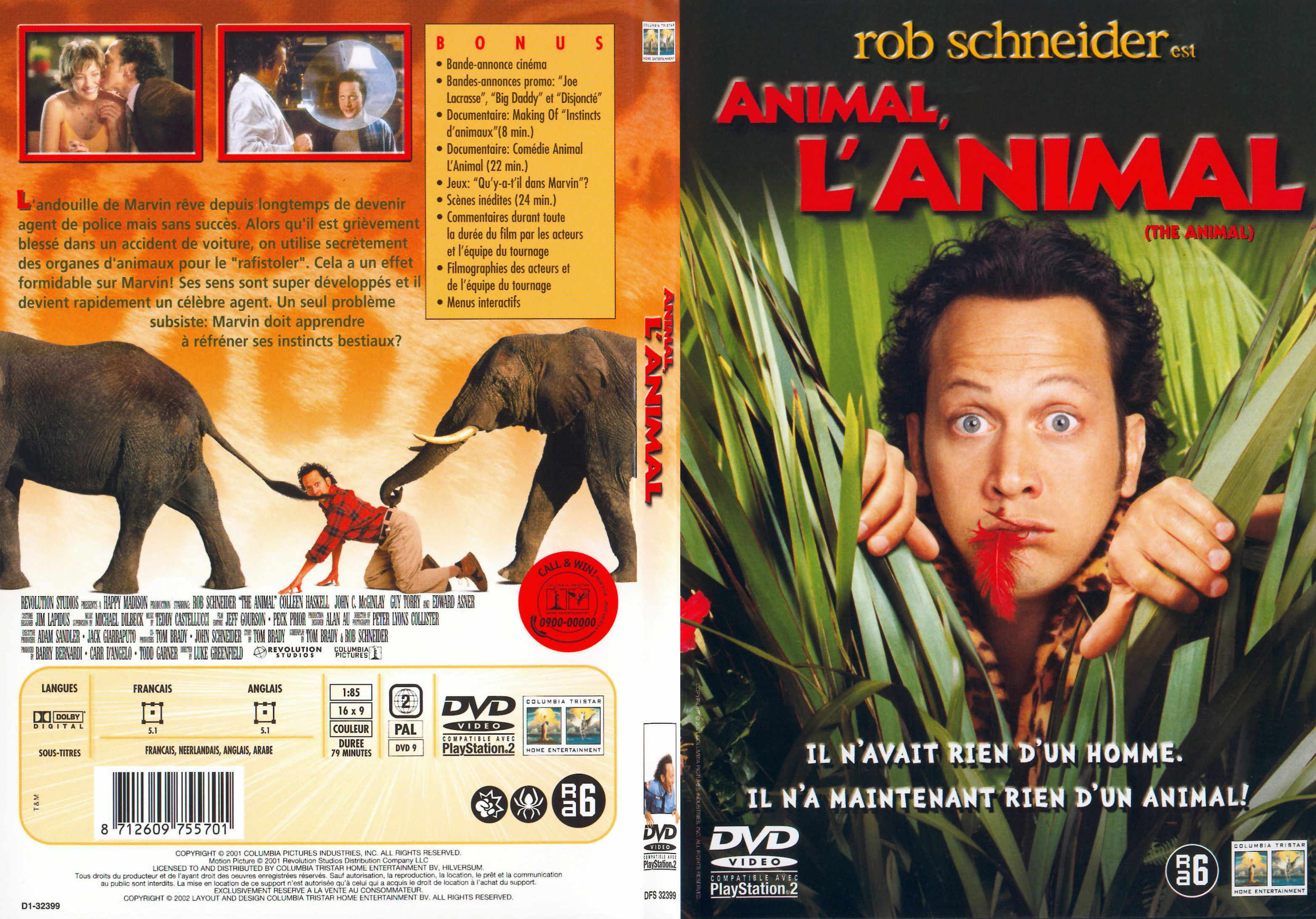 Jaquette DVD Animal l