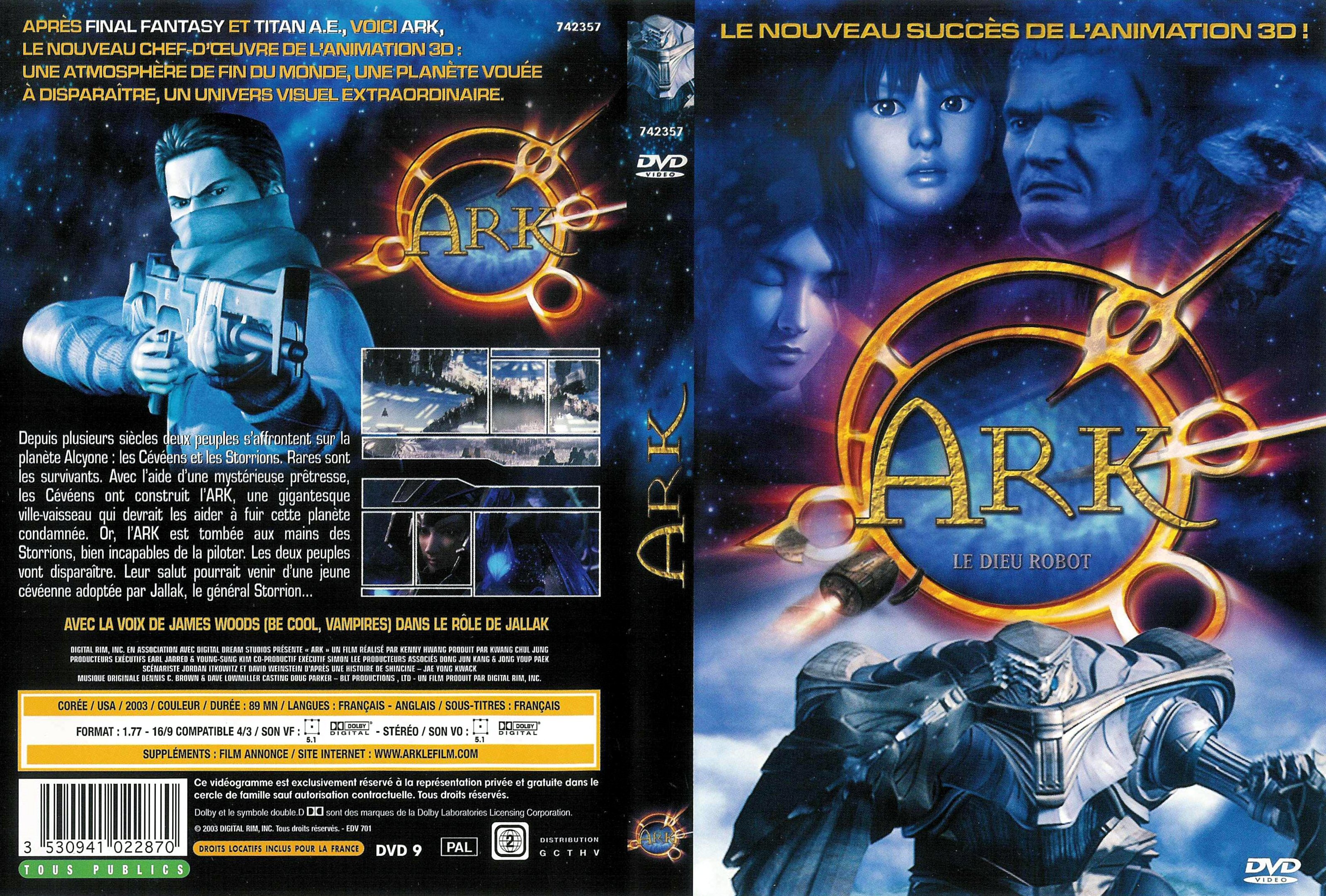 Jaquette DVD Ark