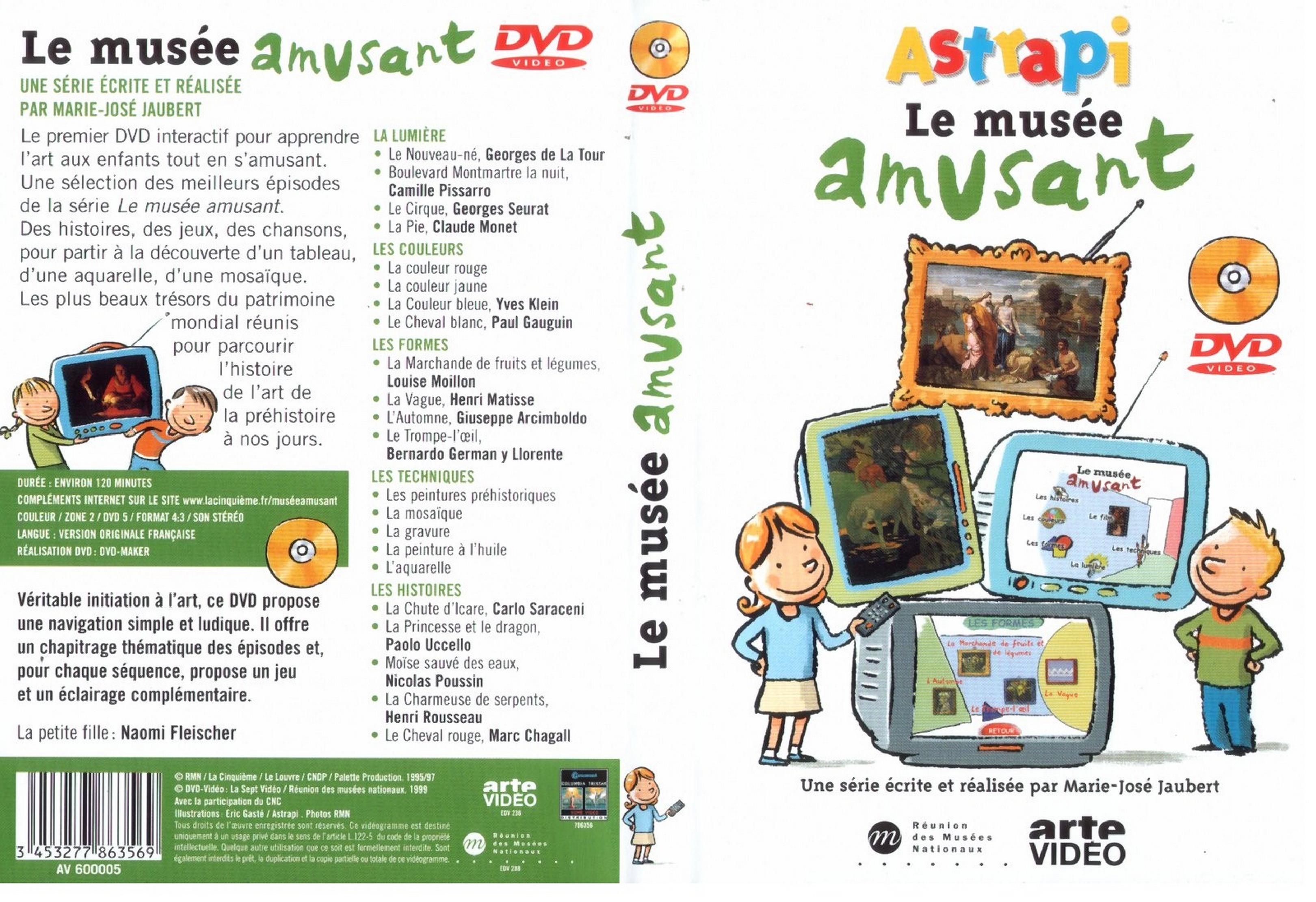 Jaquette DVD Astrapi - Le muse amusant