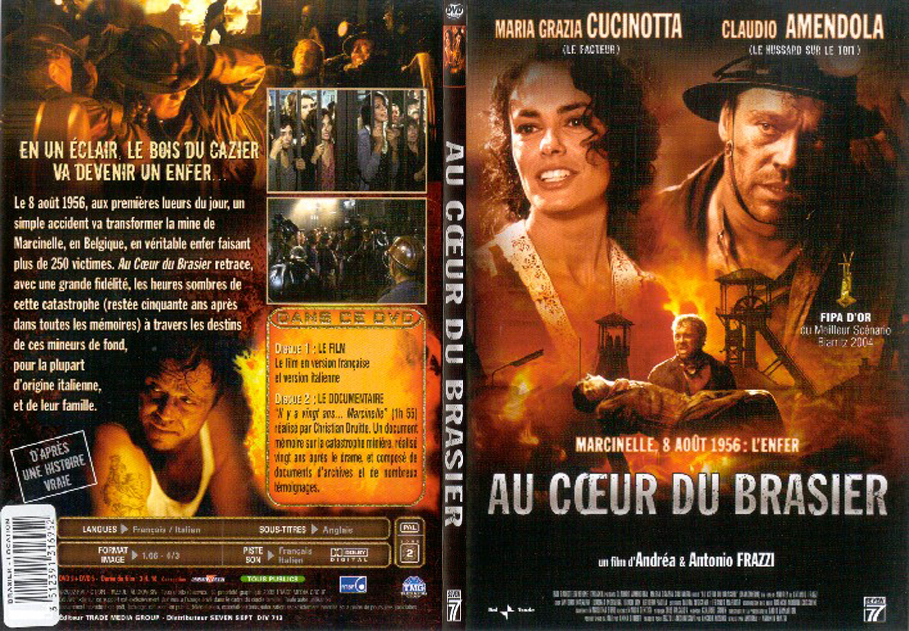 Jaquette DVD Au coeur du brasier - SLIM