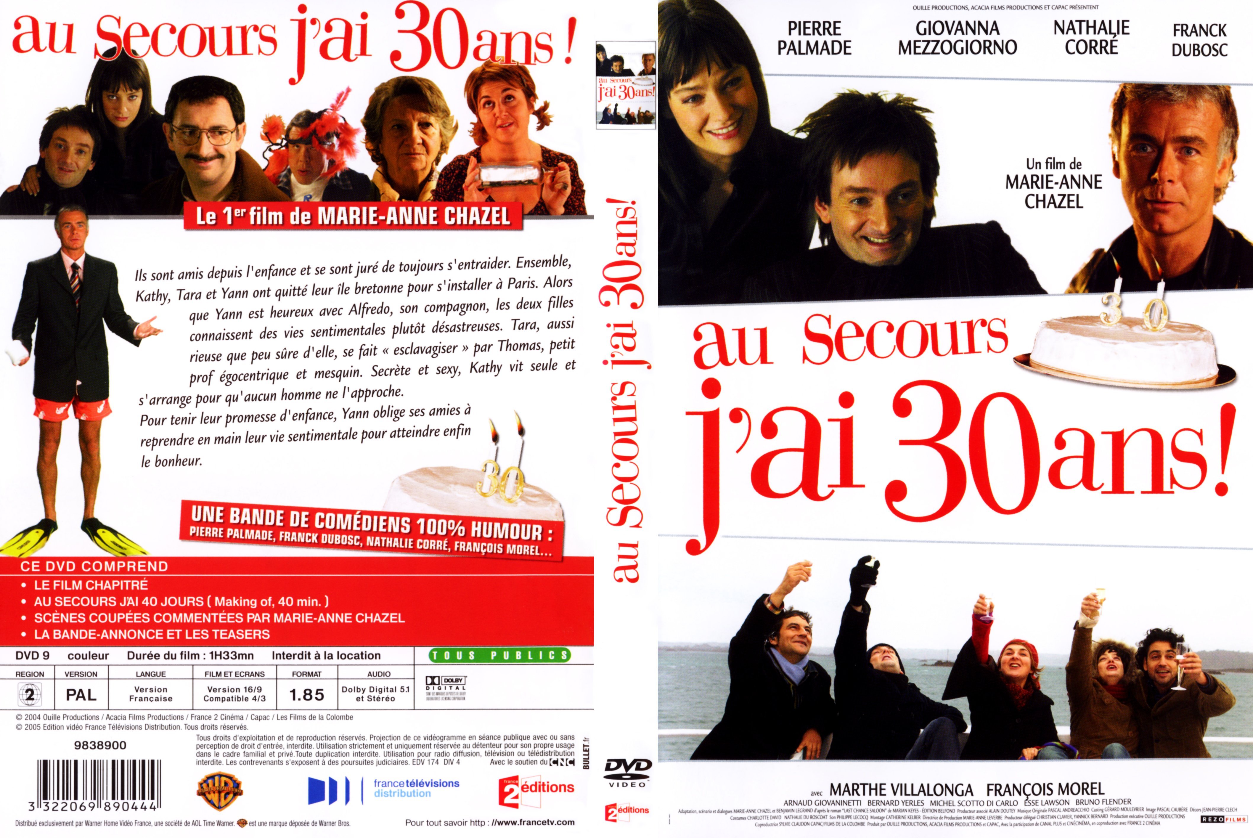 Jaquette DVD Au secours j