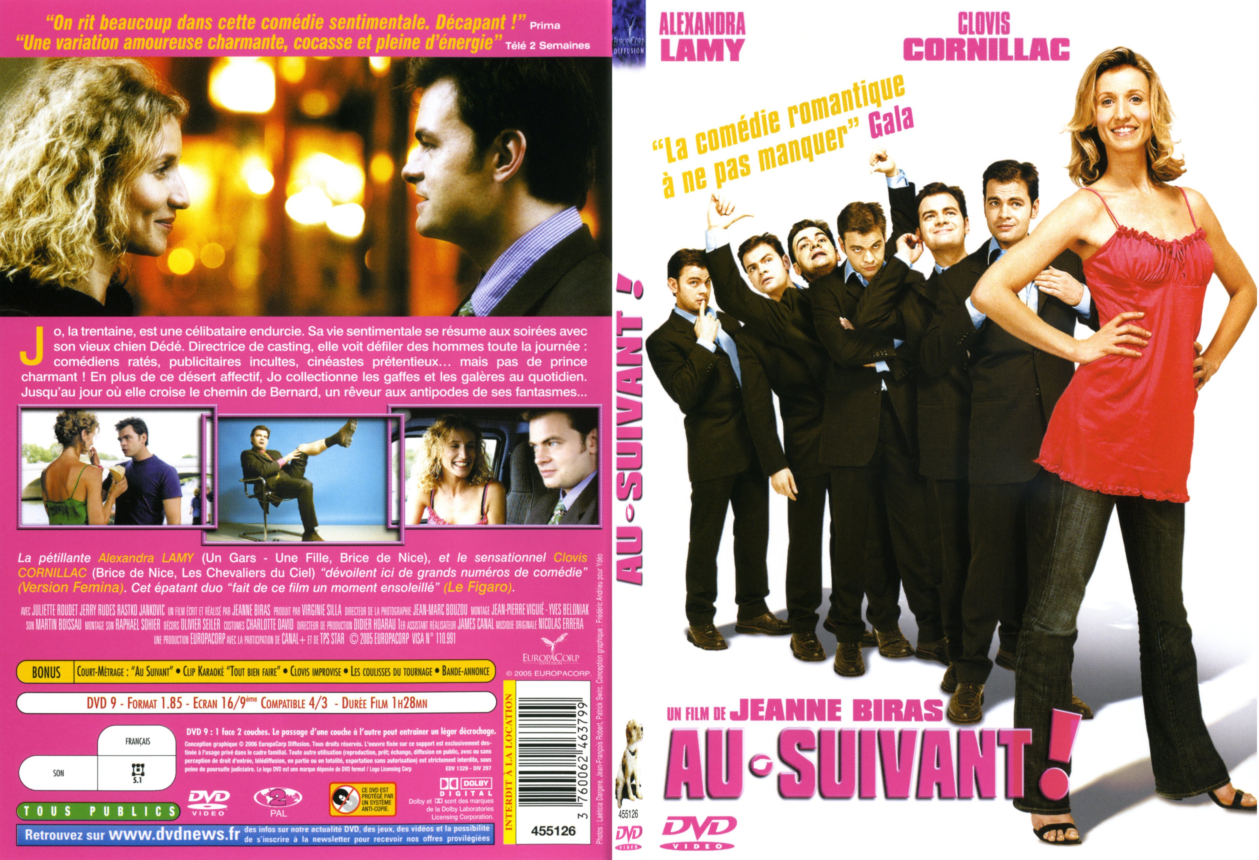 Jaquette DVD Au suivant - SLIM