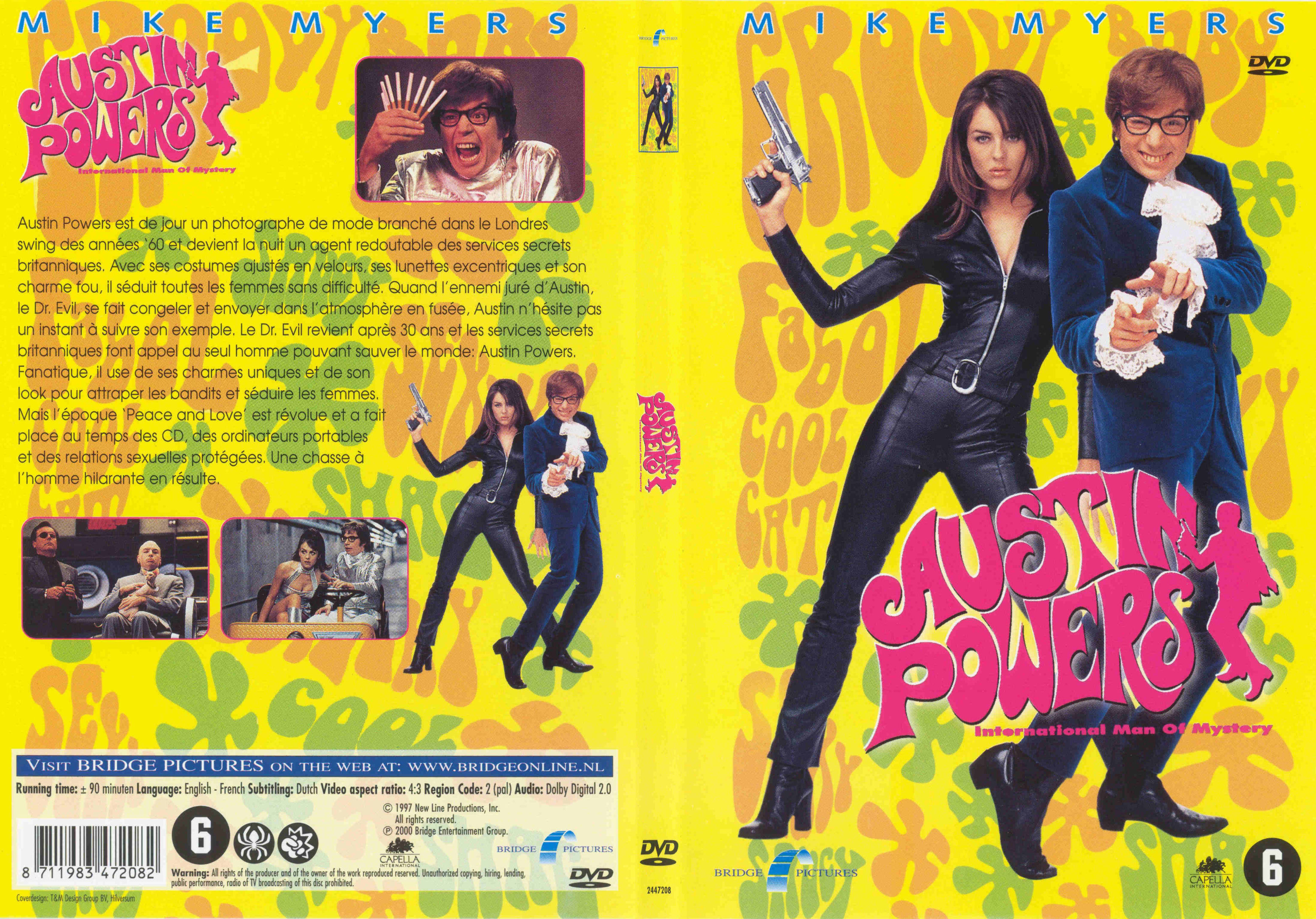 Jaquette DVD Austin Powers - SLIM