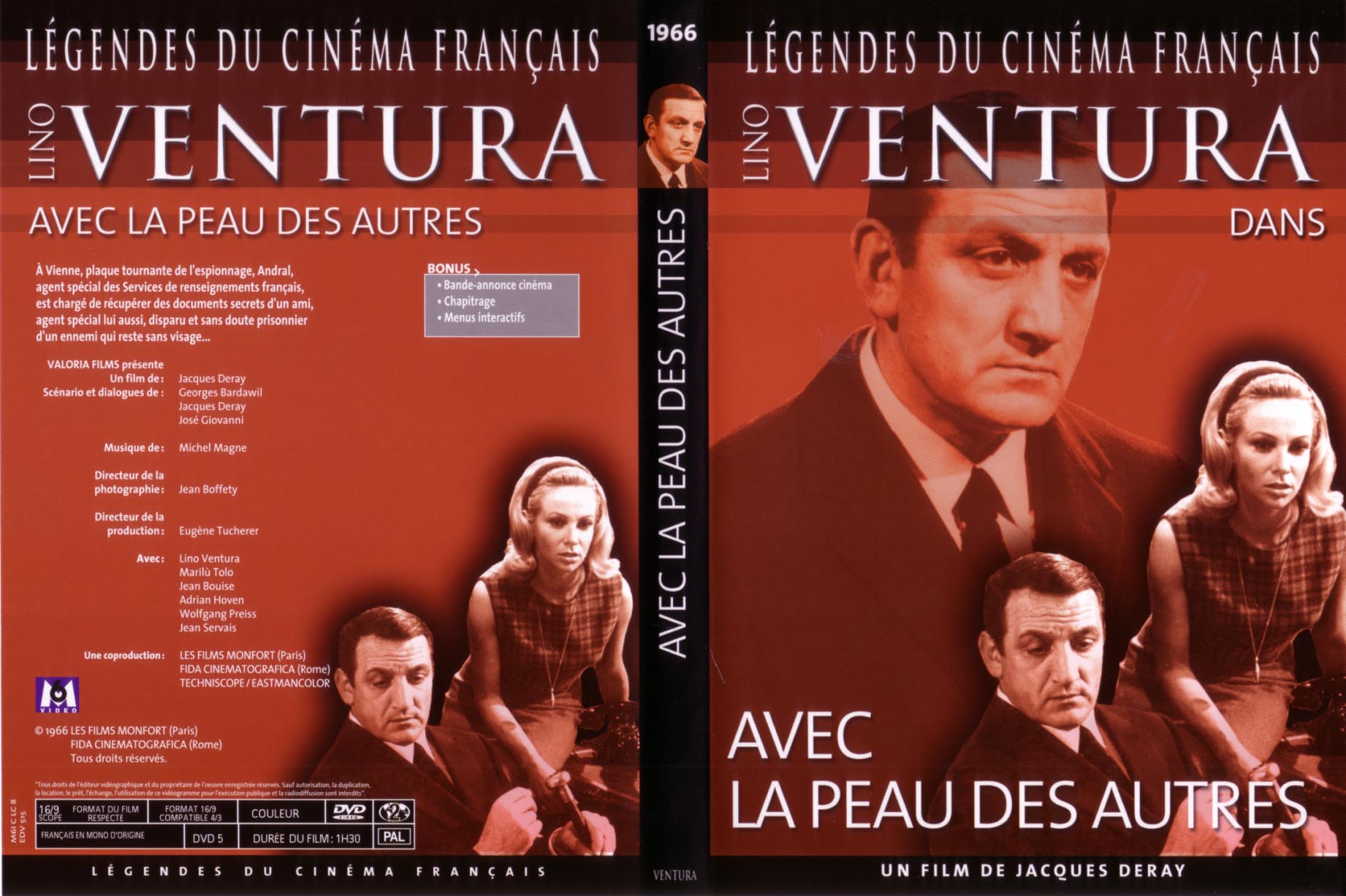 Jaquette DVD Avec la peau des autres