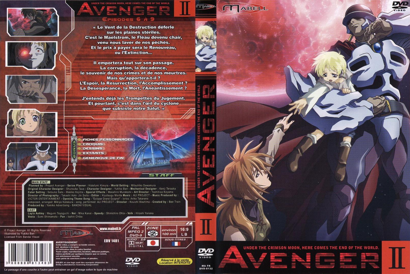 Jaquette DVD Avenger vol 2