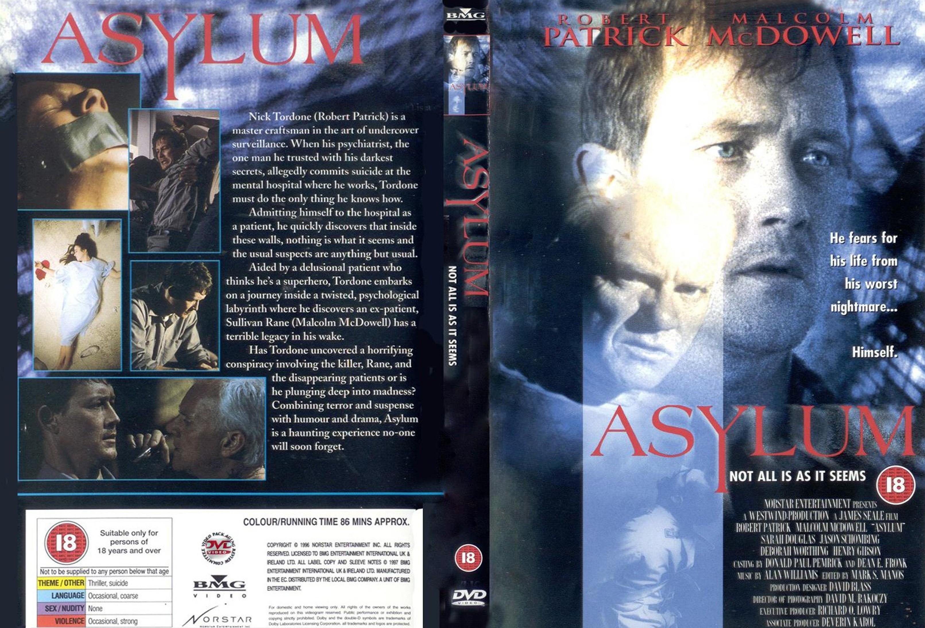 Jaquette DVD Azylum