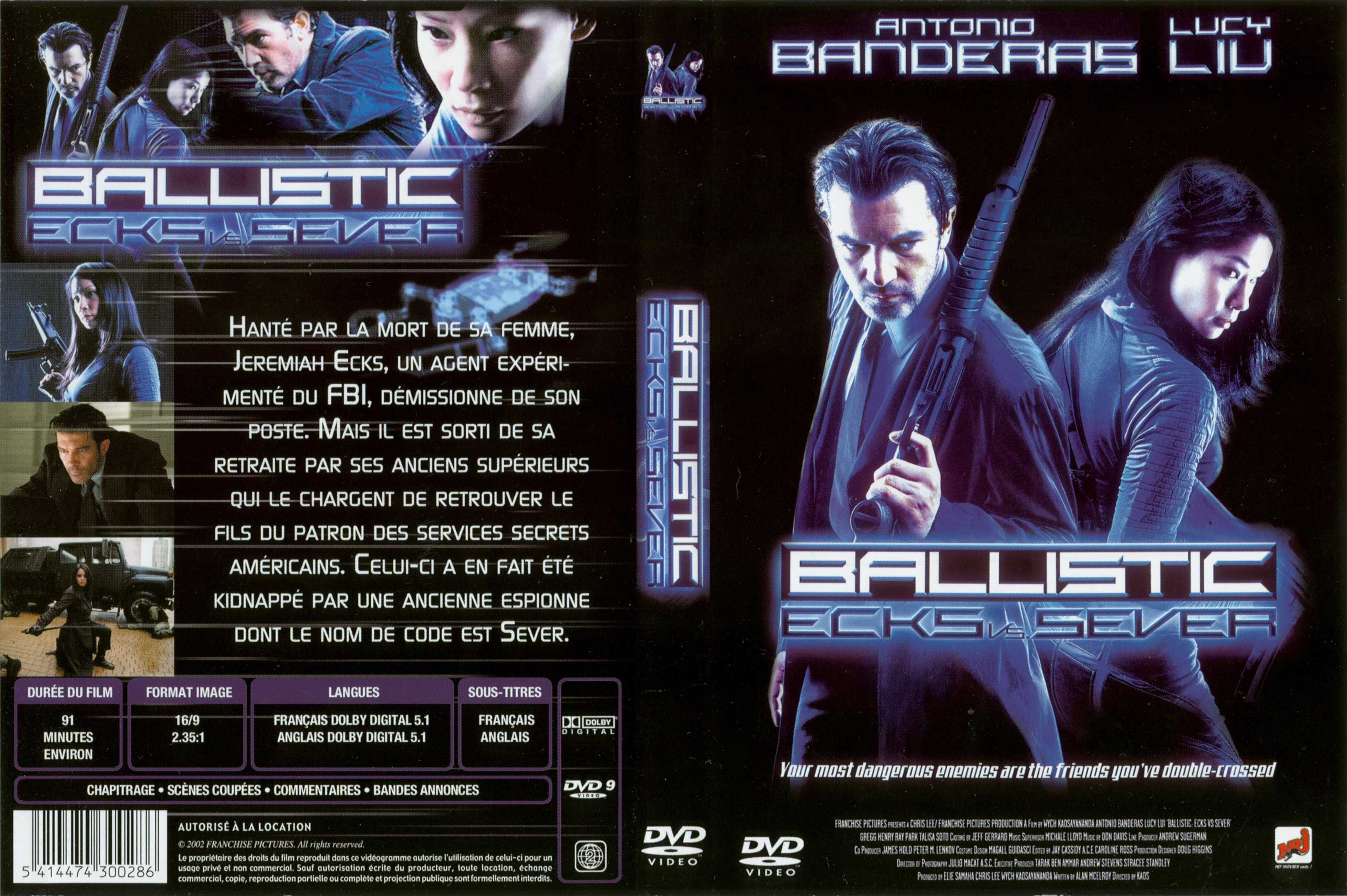 Jaquette DVD Ballistic