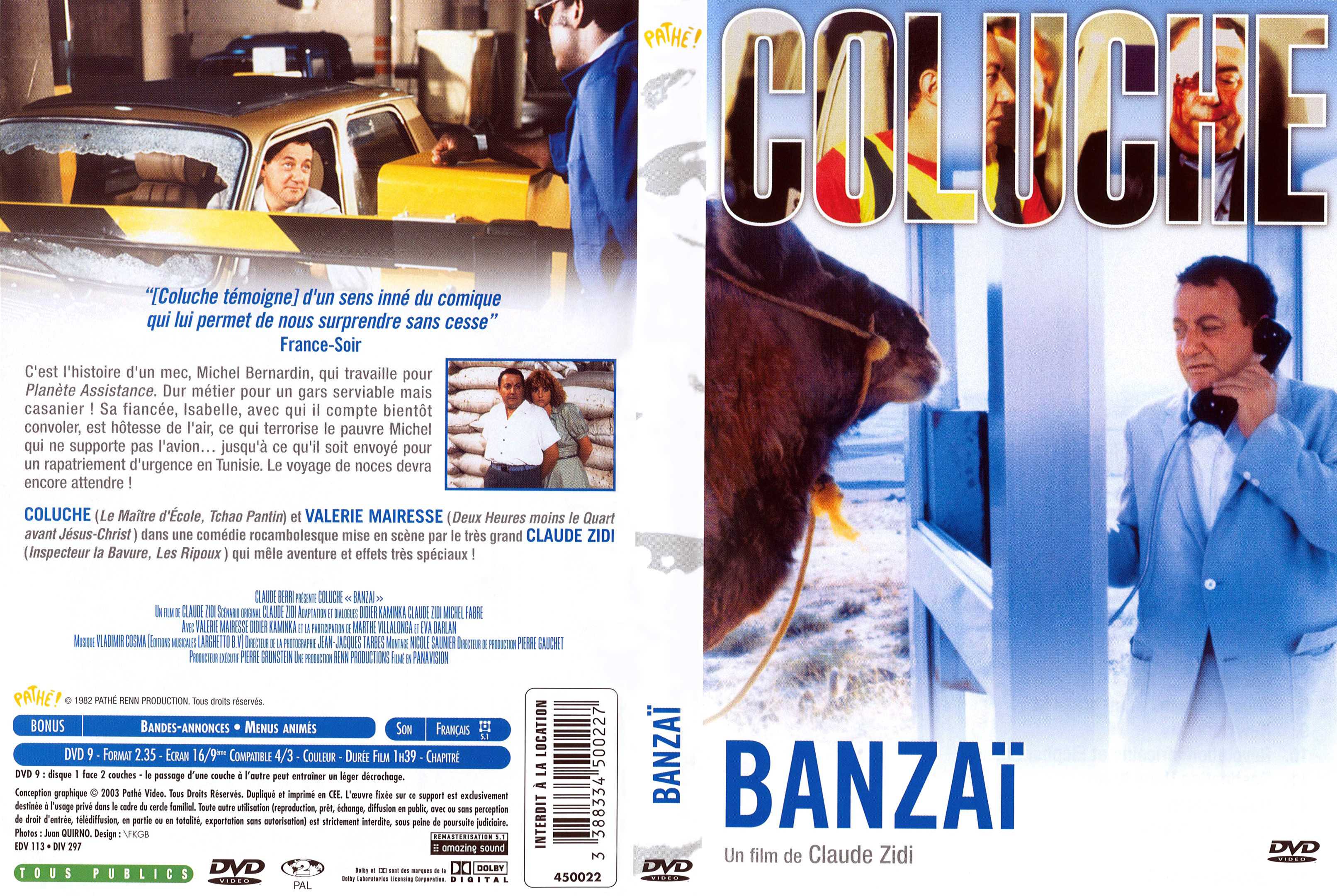 Jaquette DVD Banzai v2