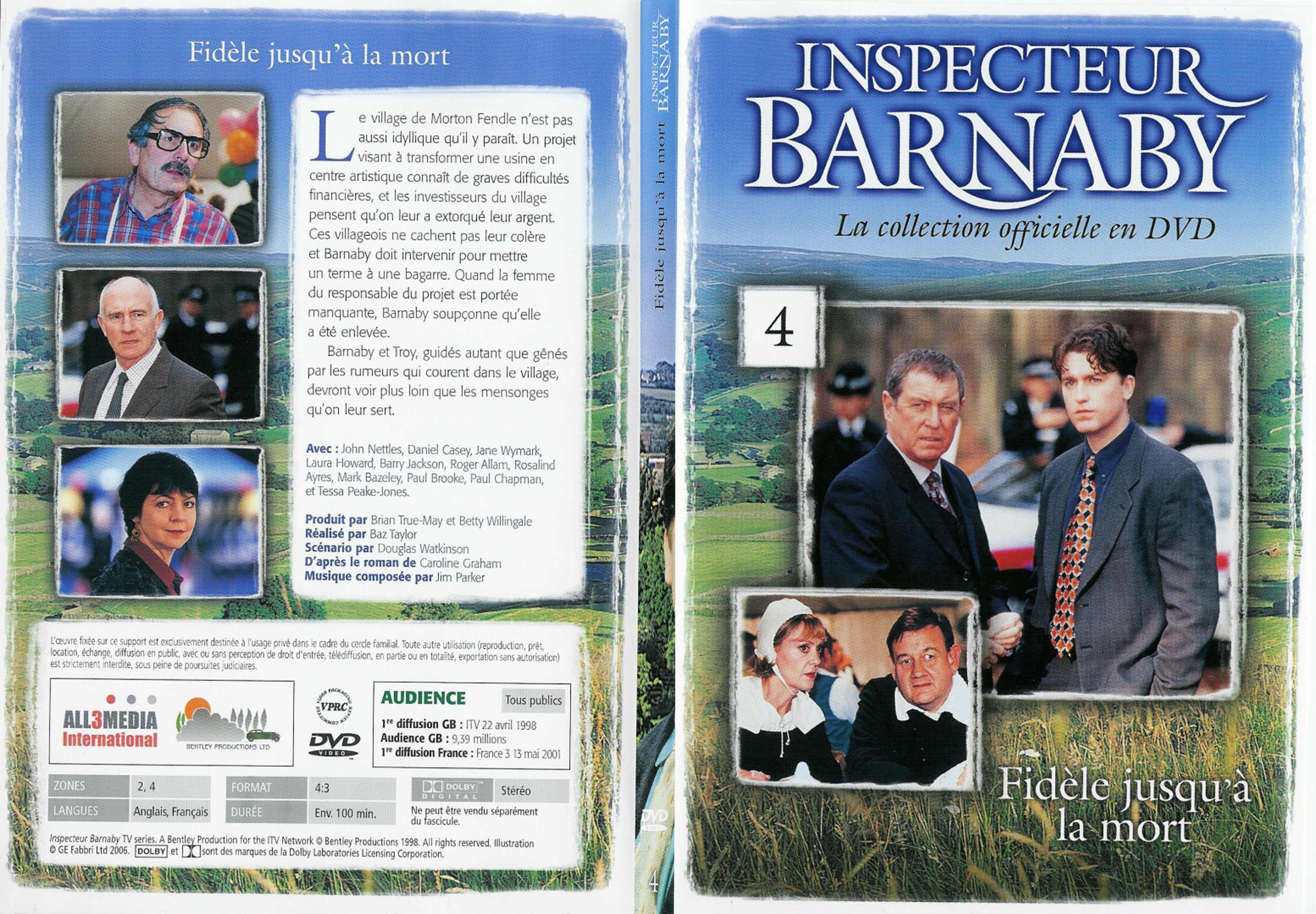 Jaquette DVD Barnaby vol 04 - SLIM