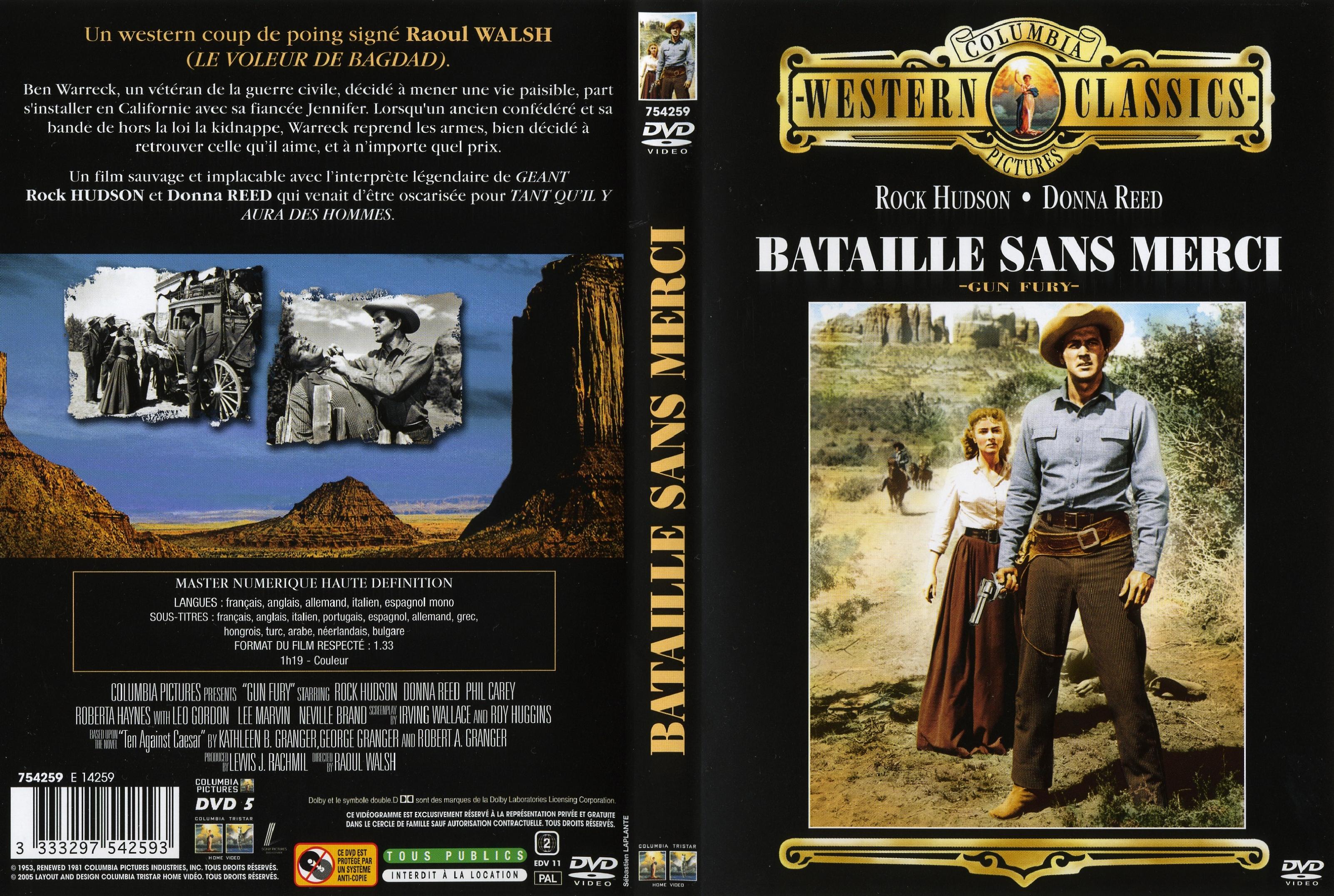 Jaquette DVD Bataille sans merci