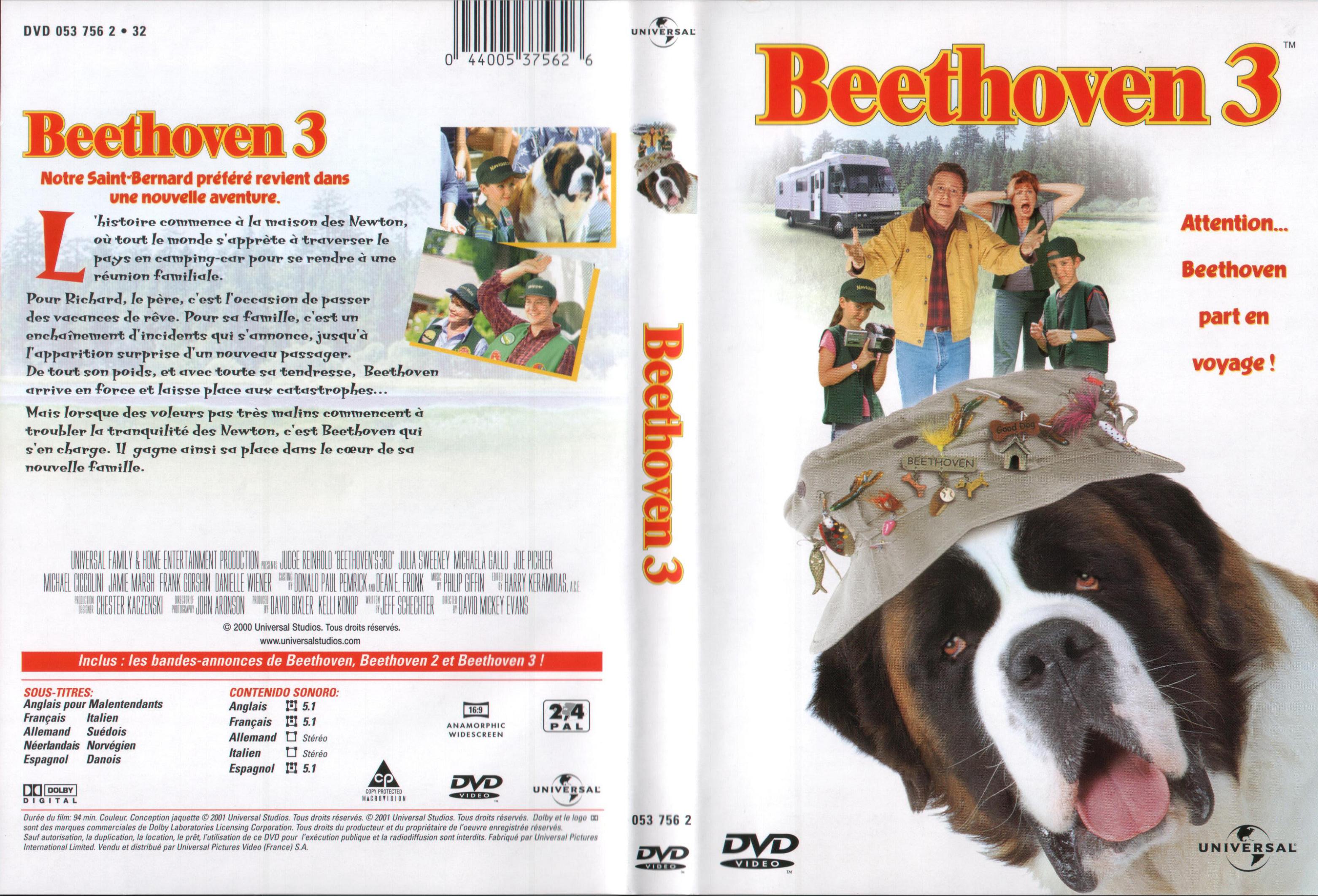 Jaquette DVD Beethoven 3