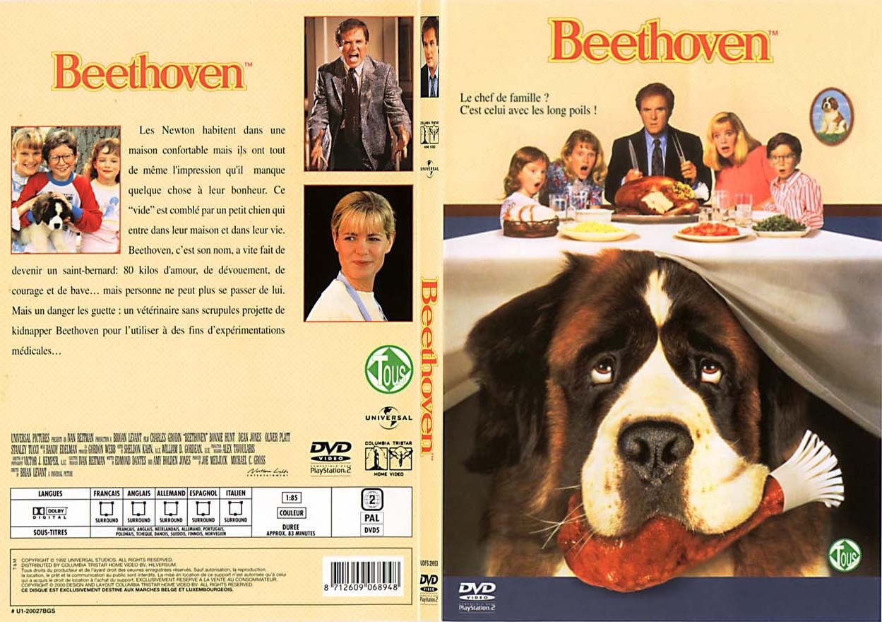 Jaquette DVD Beethoven - SLIM