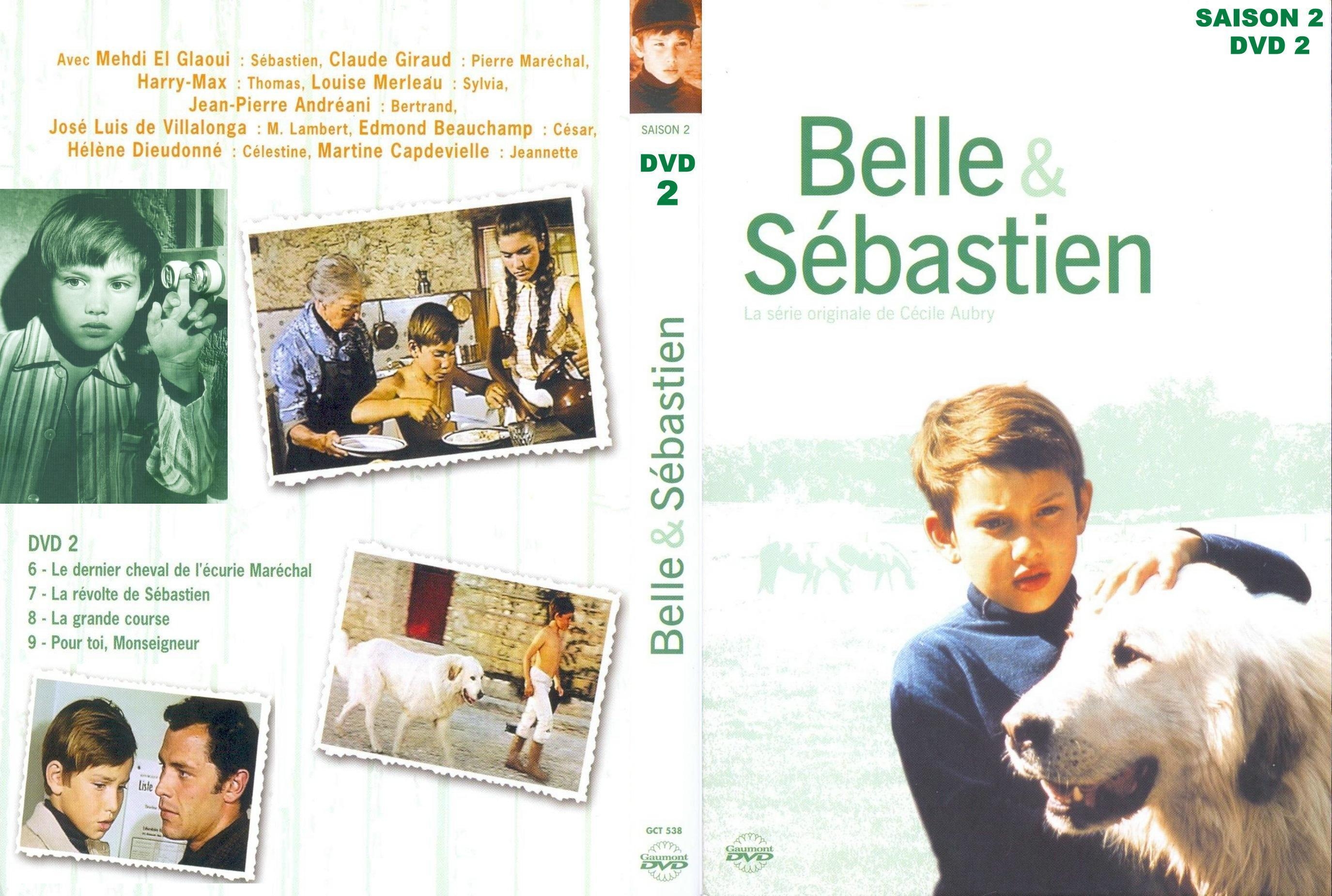 Jaquette DVD Belle et Sebastien Saison 2 dvd 2