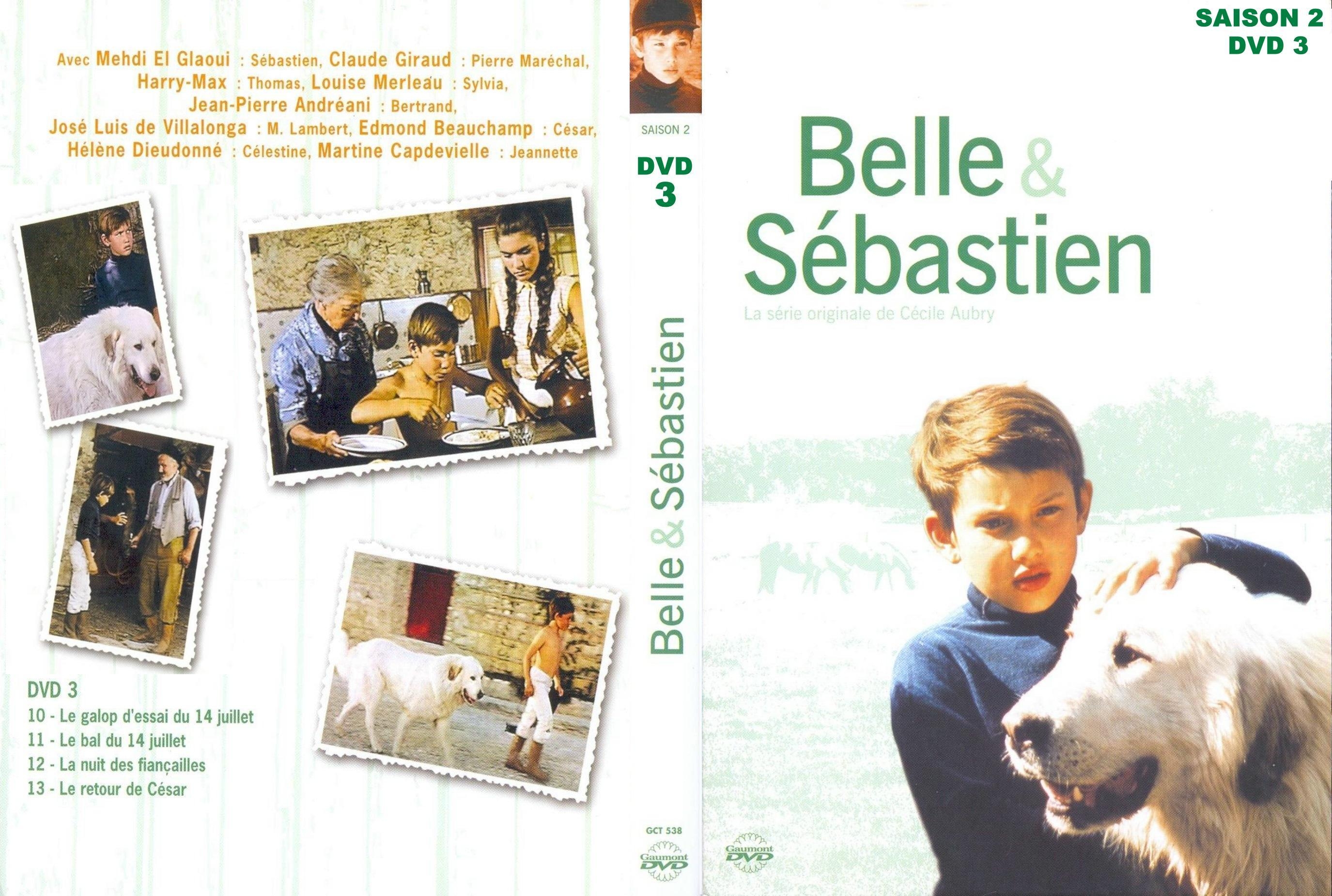 Jaquette DVD Belle et Sebastien Saison 2 dvd 3