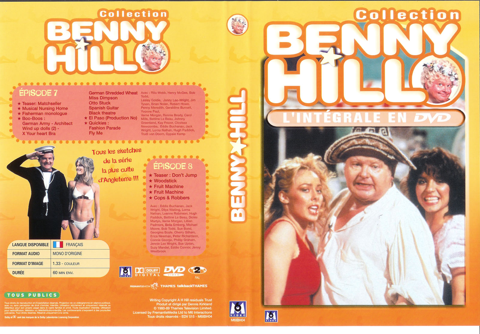 Jaquette DVD Benny Hill - Le meilleur de Benny Hill