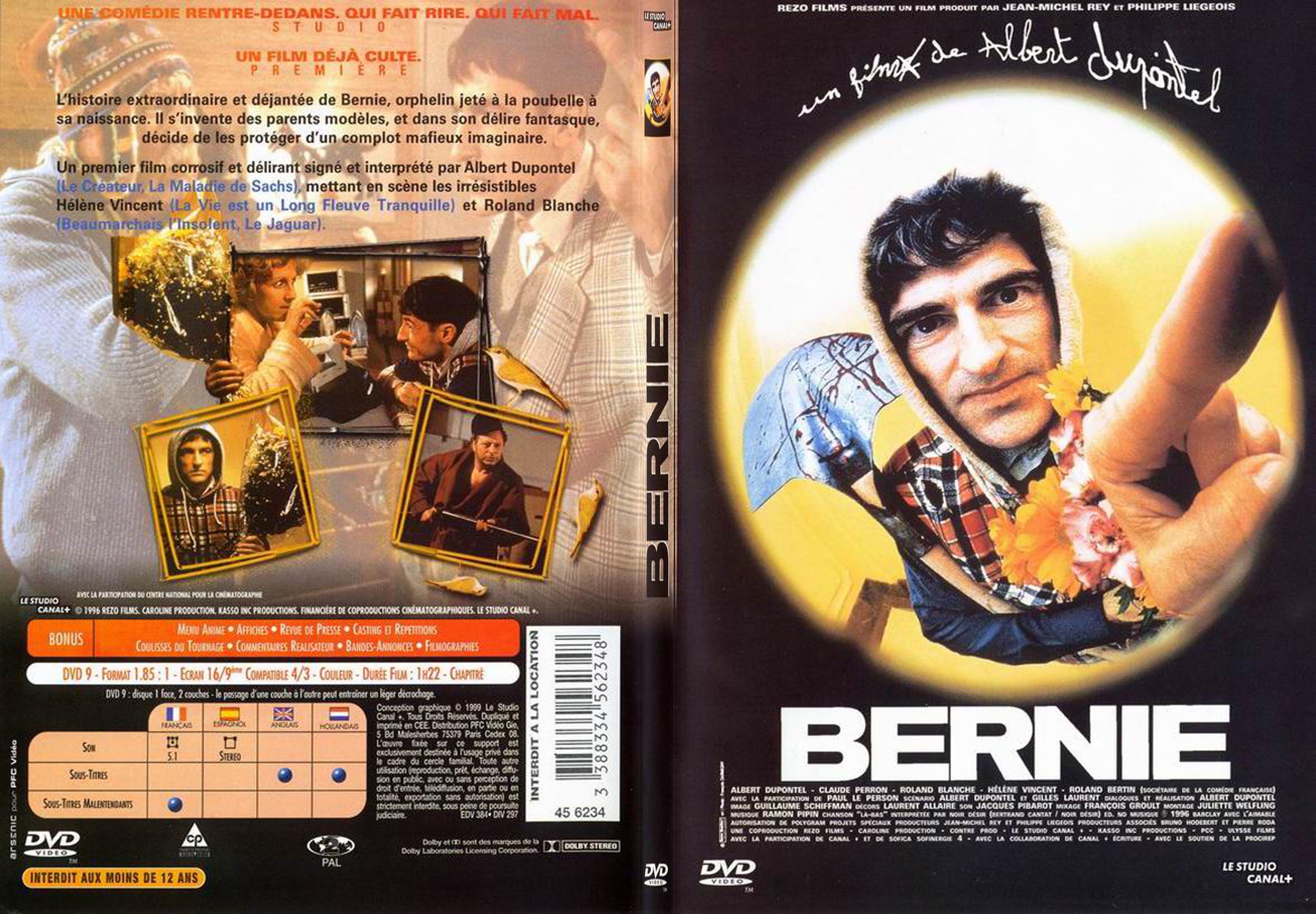 Jaquette DVD Bernie - SLIM