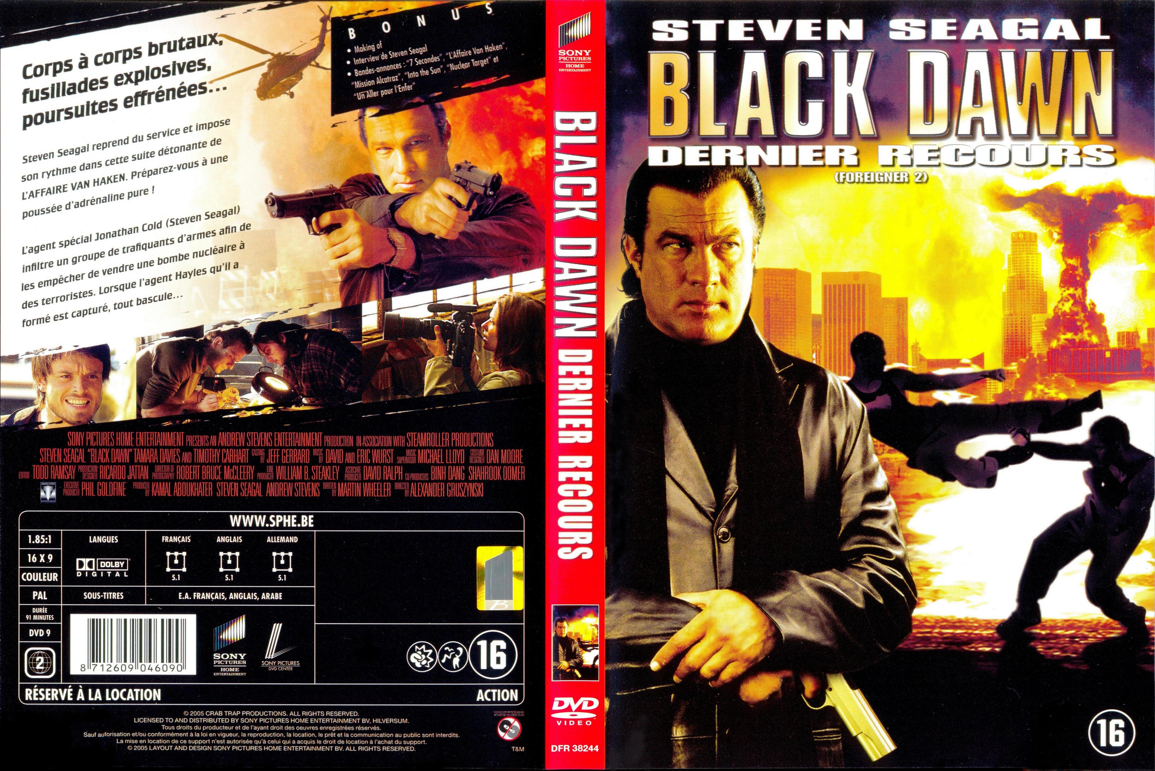 Jaquette DVD Black Dawn v2
