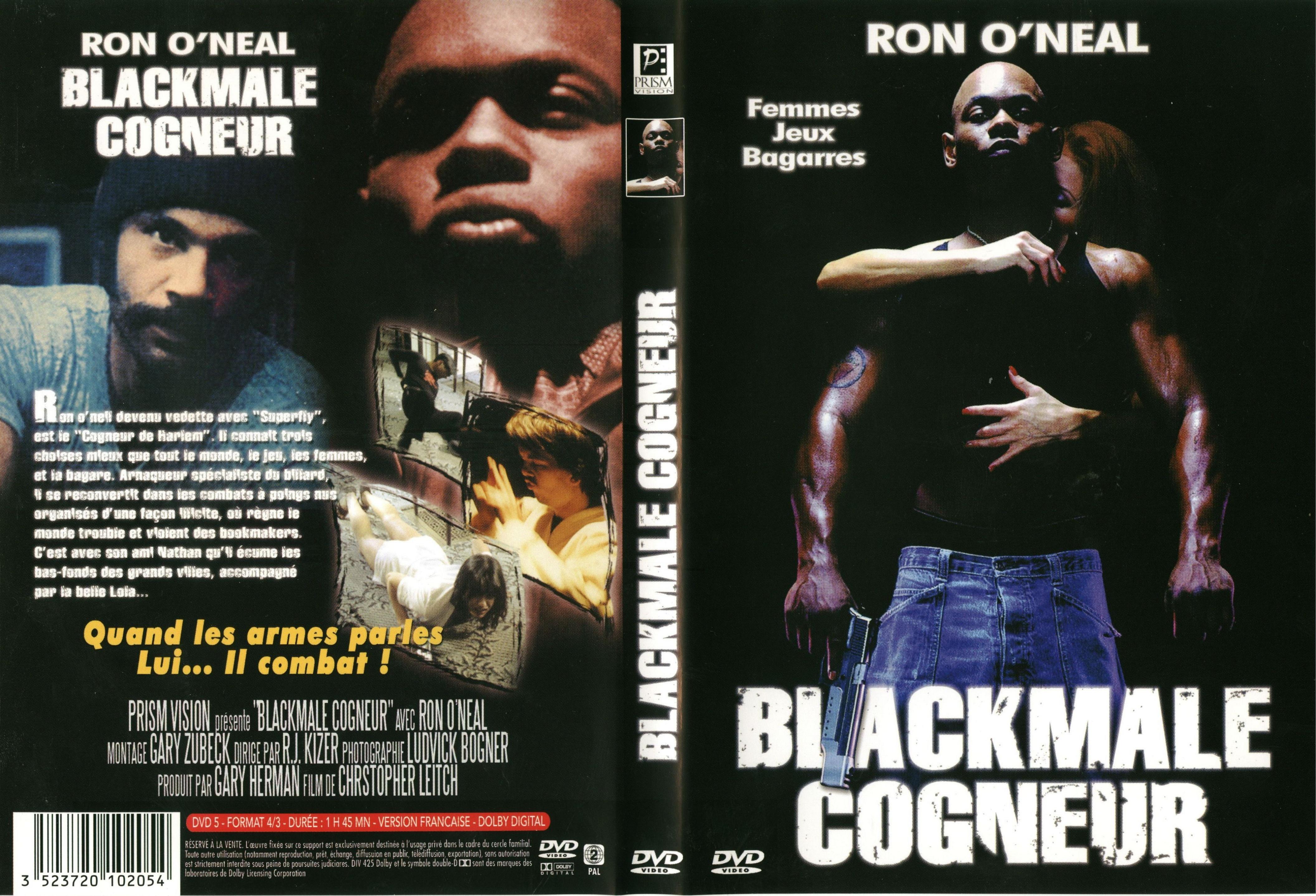 Jaquette DVD Blackmale cogneur