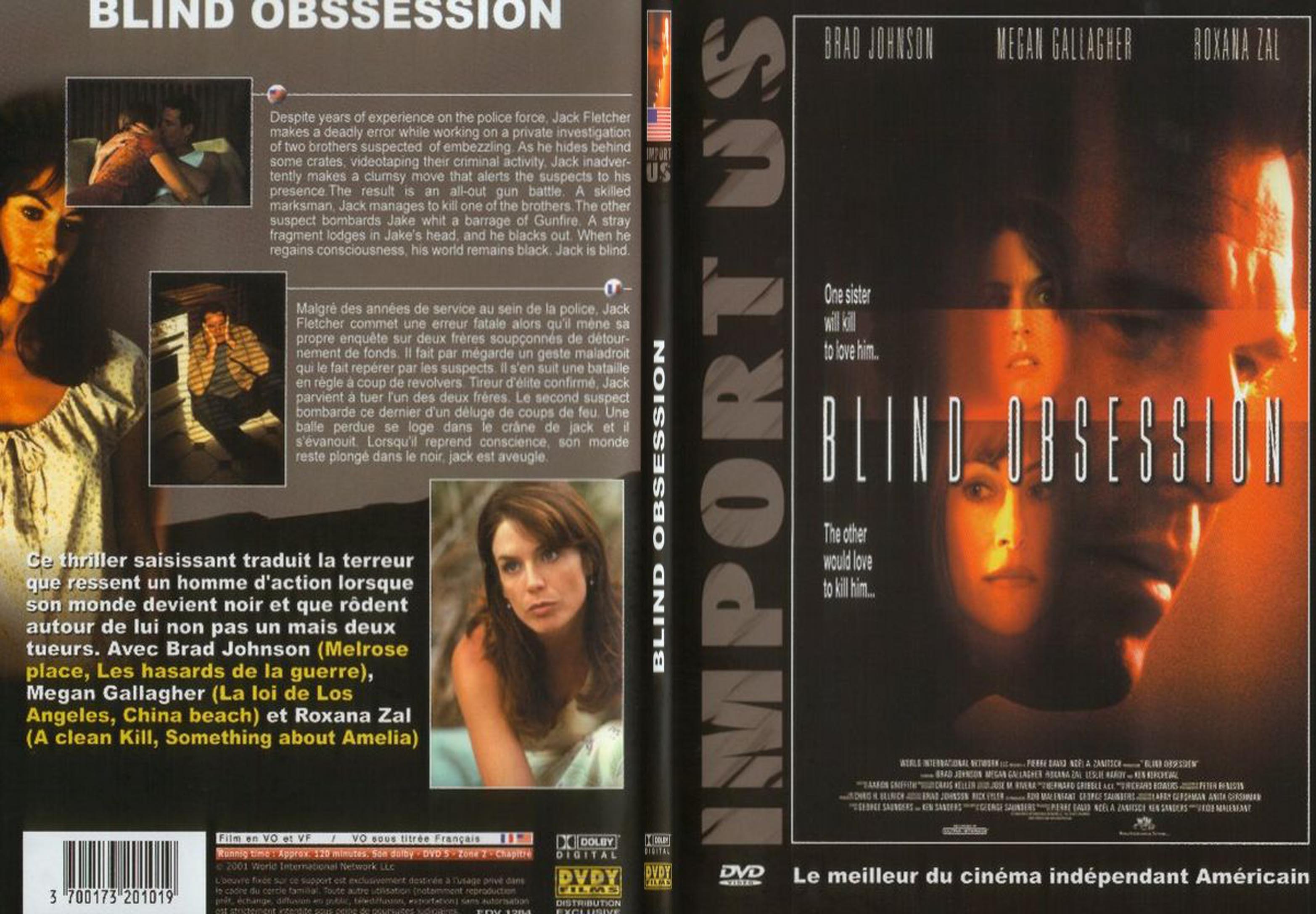 Jaquette DVD Blind obsession - SLIM