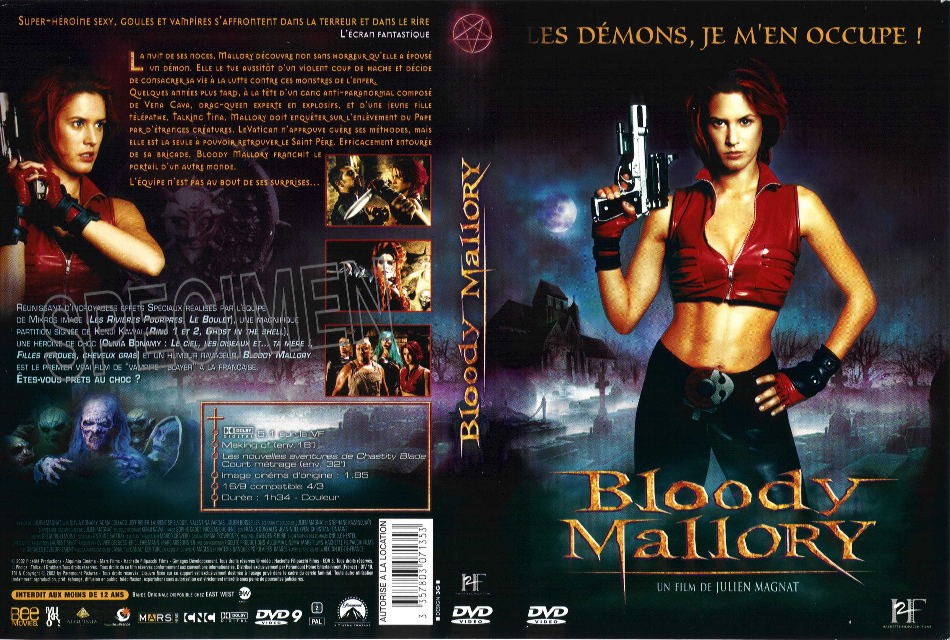 Jaquette DVD Bloody Mallory