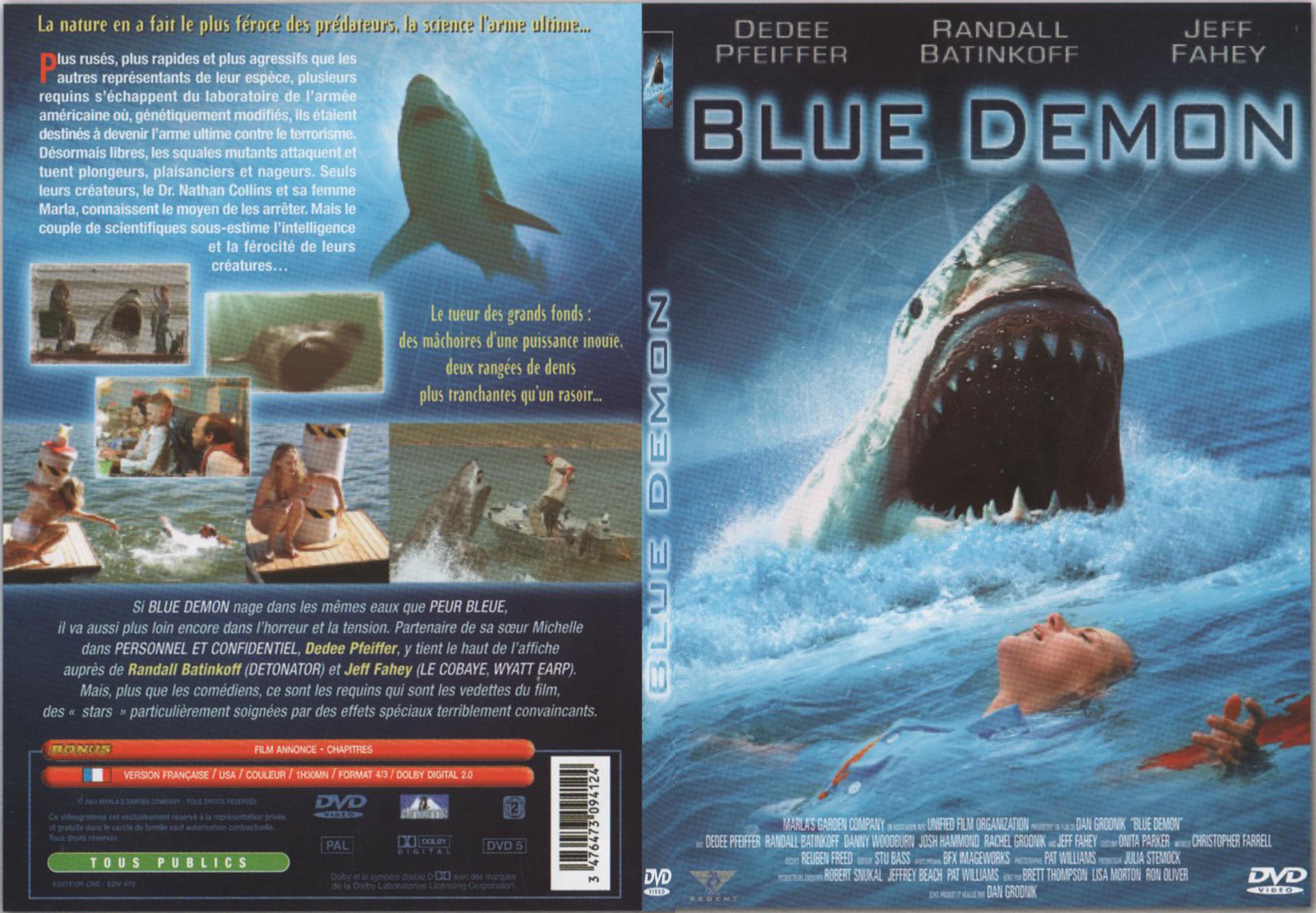 Jaquette DVD Blue demon - SLIM
