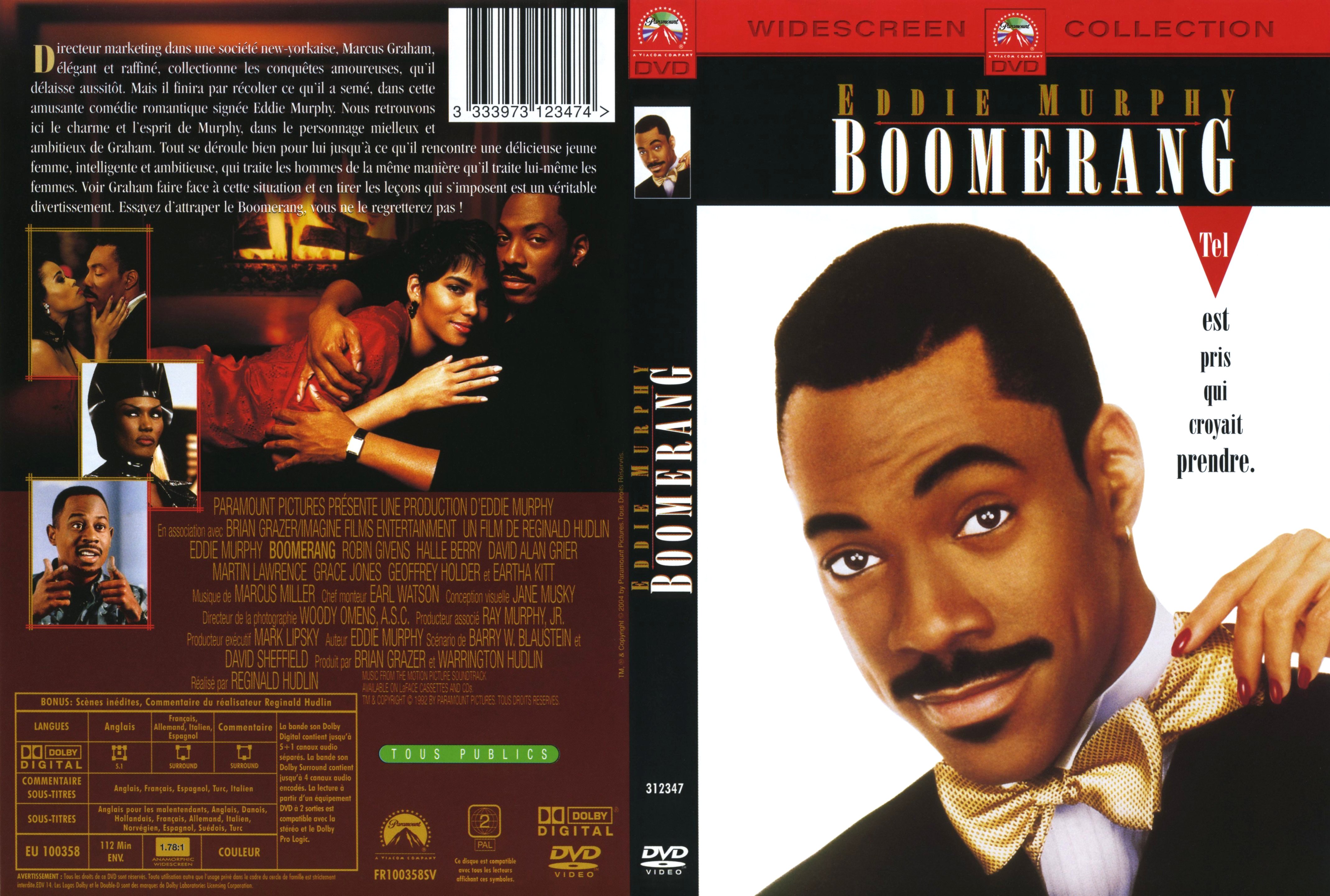 Jaquette DVD Boomerang