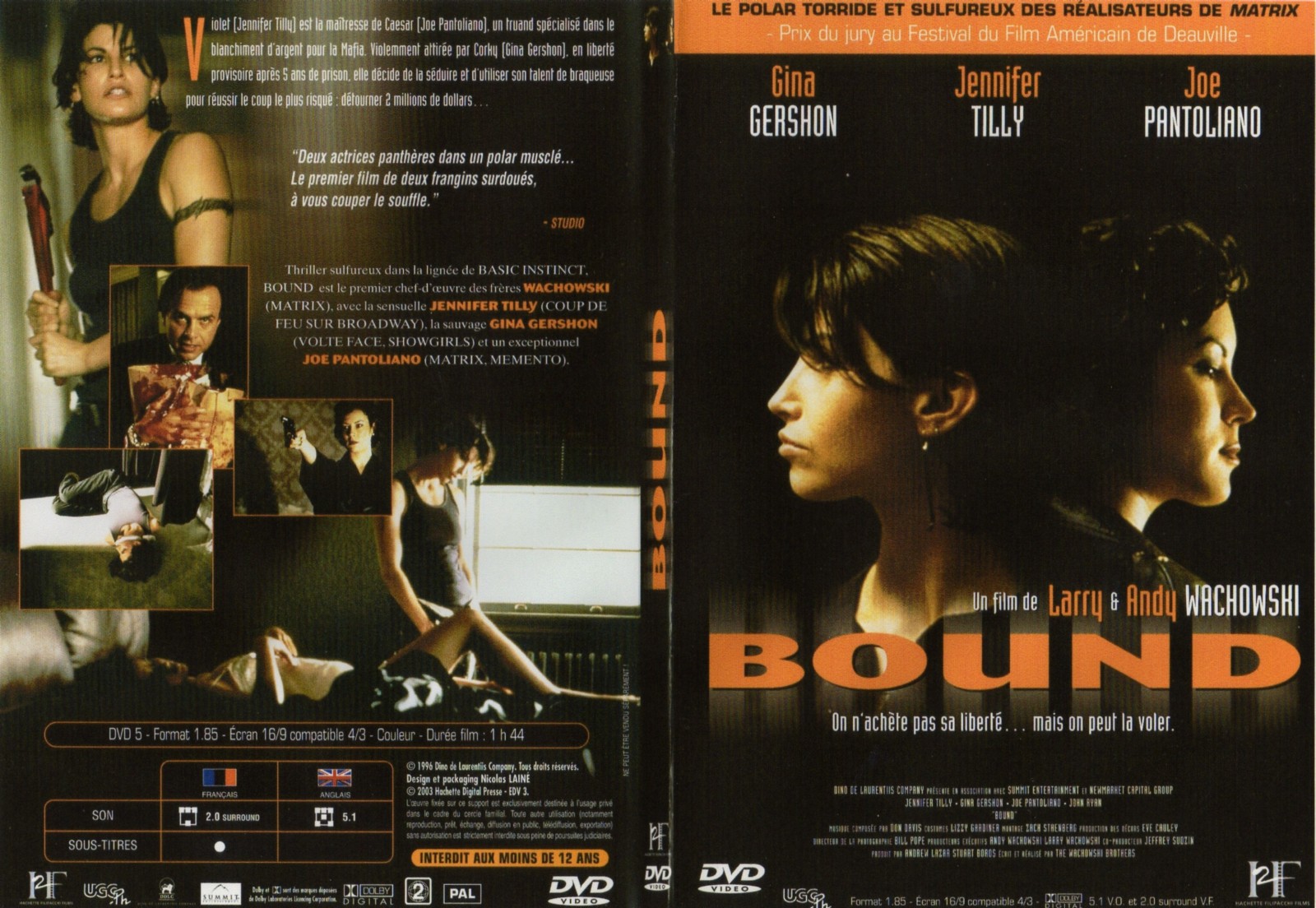 Jaquette DVD Bound - SLIM