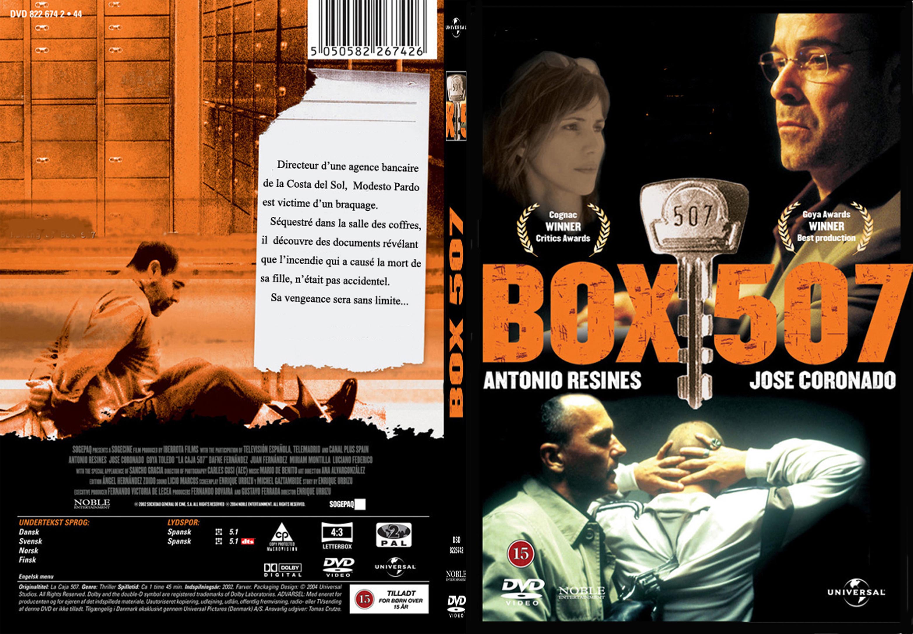 Jaquette DVD Box 507 - SLIM