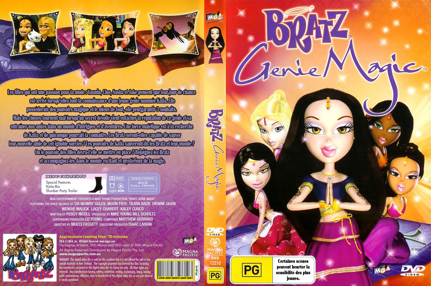 Jaquette DVD Bratz Genie magic