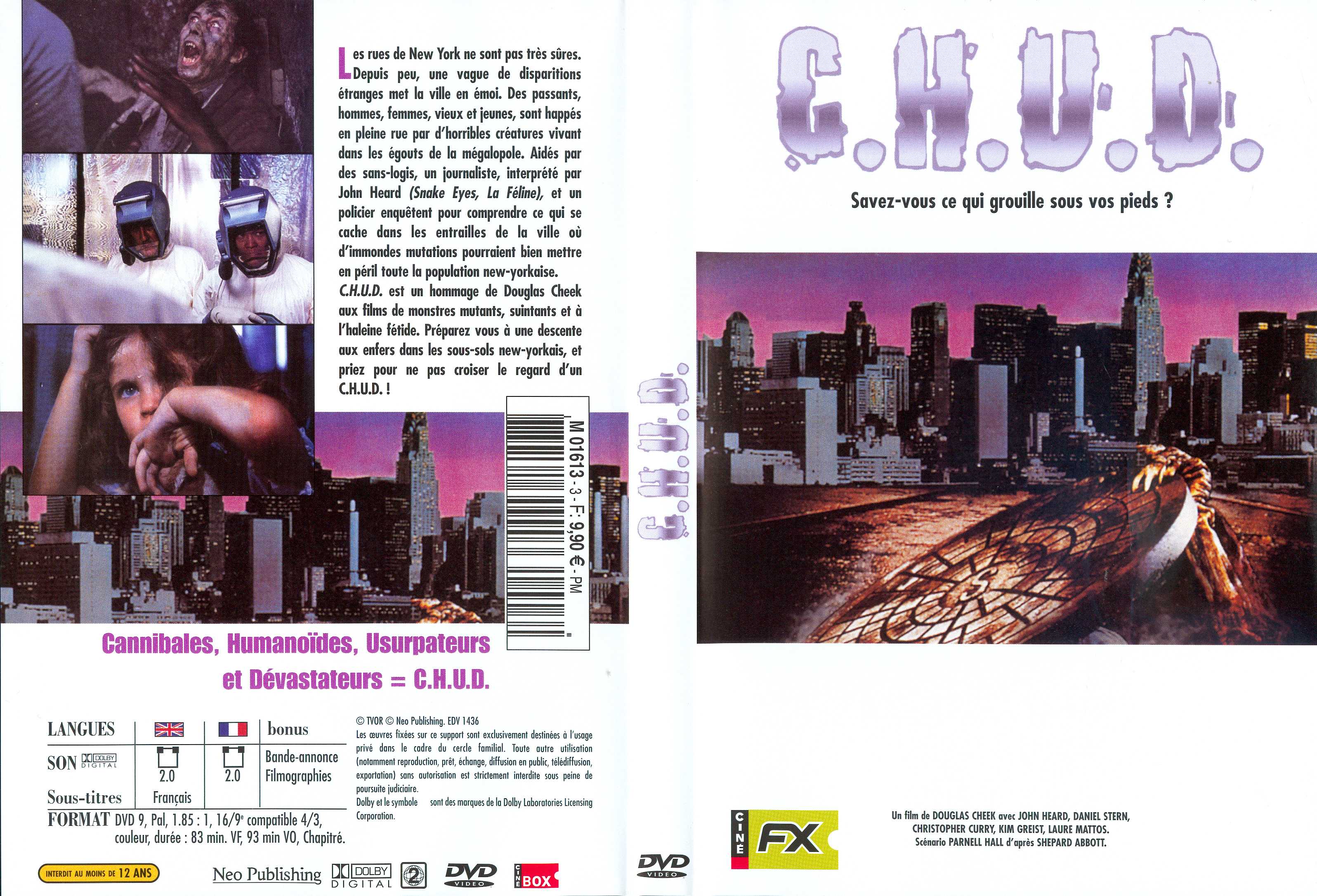 Jaquette DVD C.H.U.D