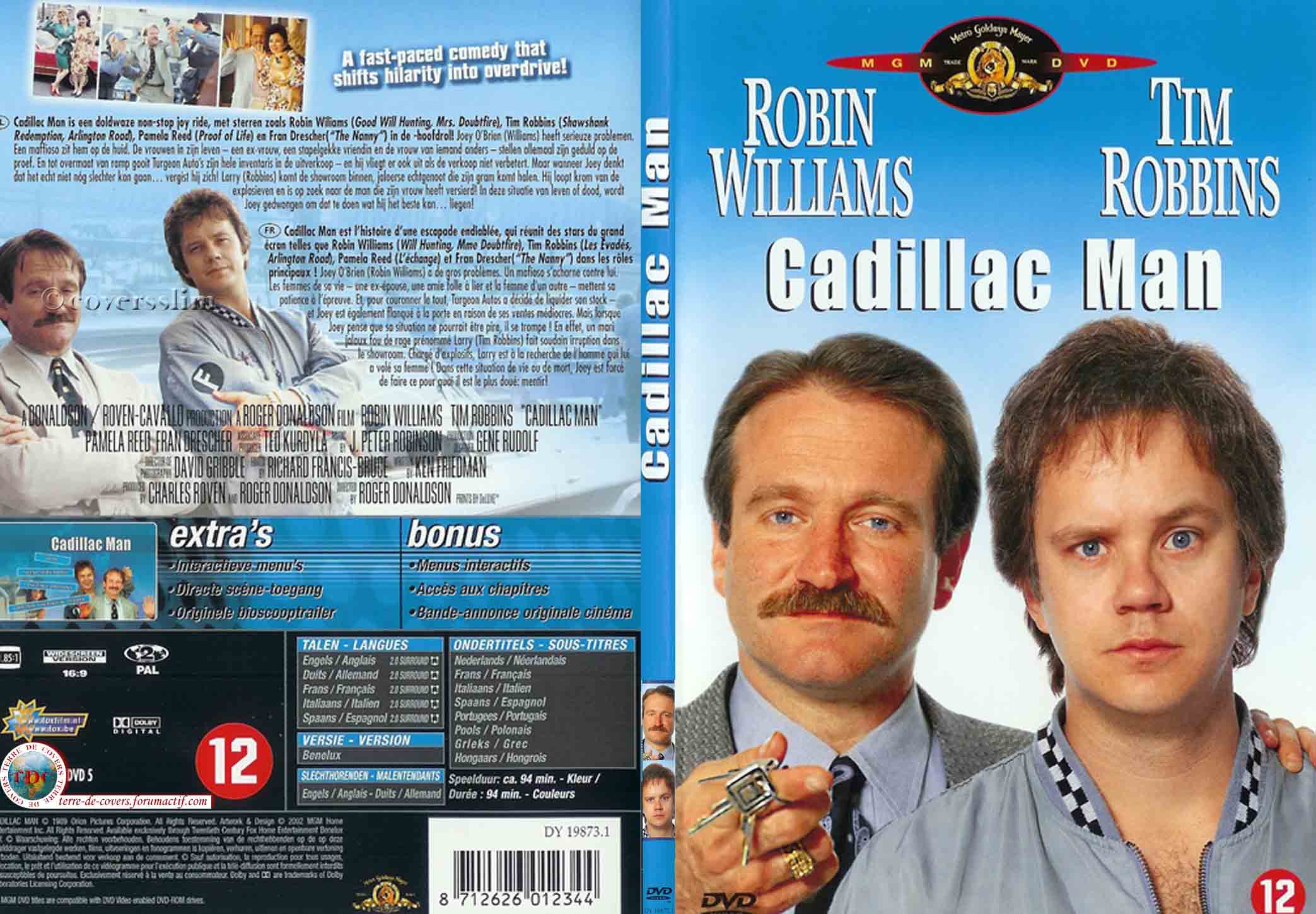 Jaquette DVD Cadillac Man - SLIM