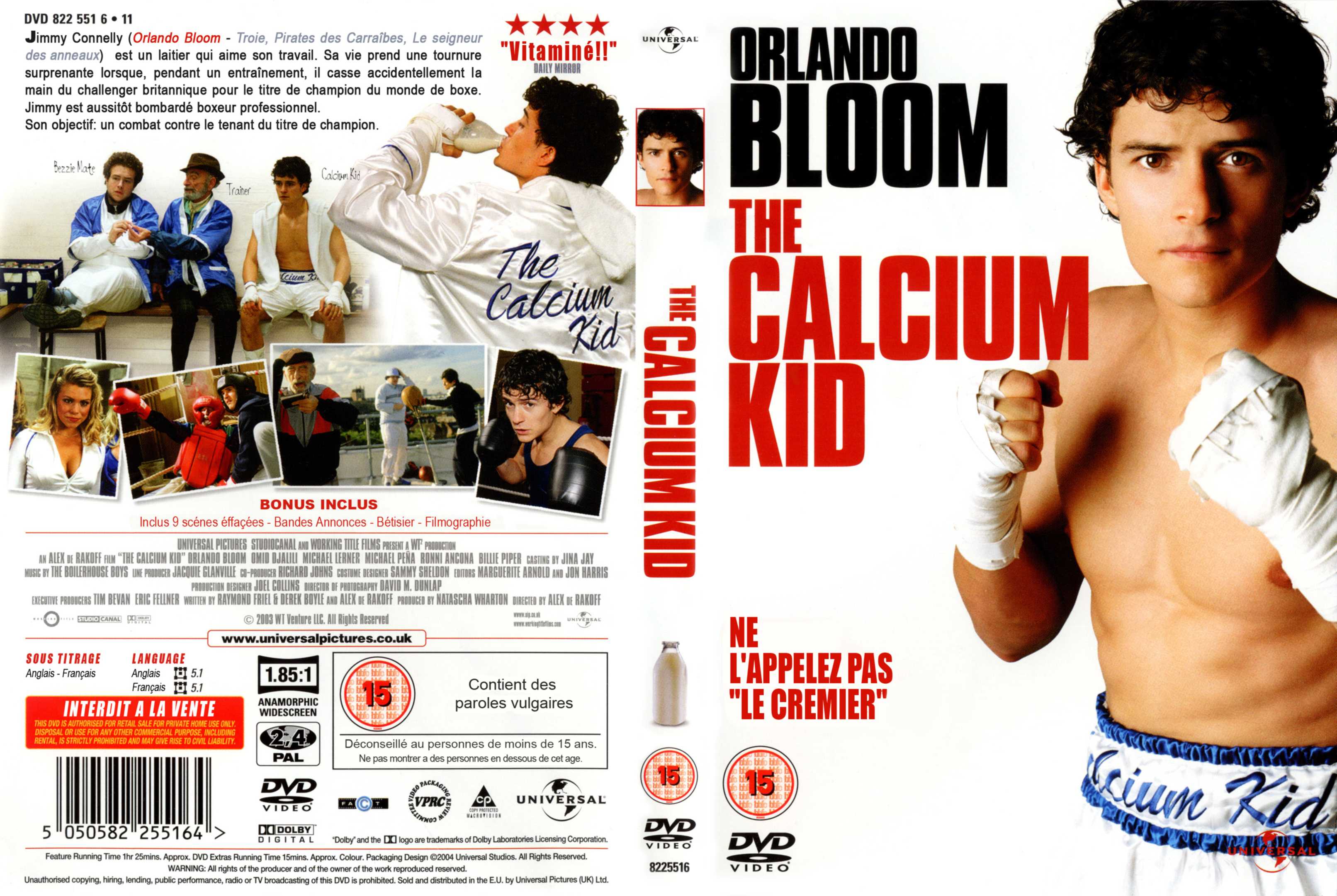 Jaquette DVD Calcium kid