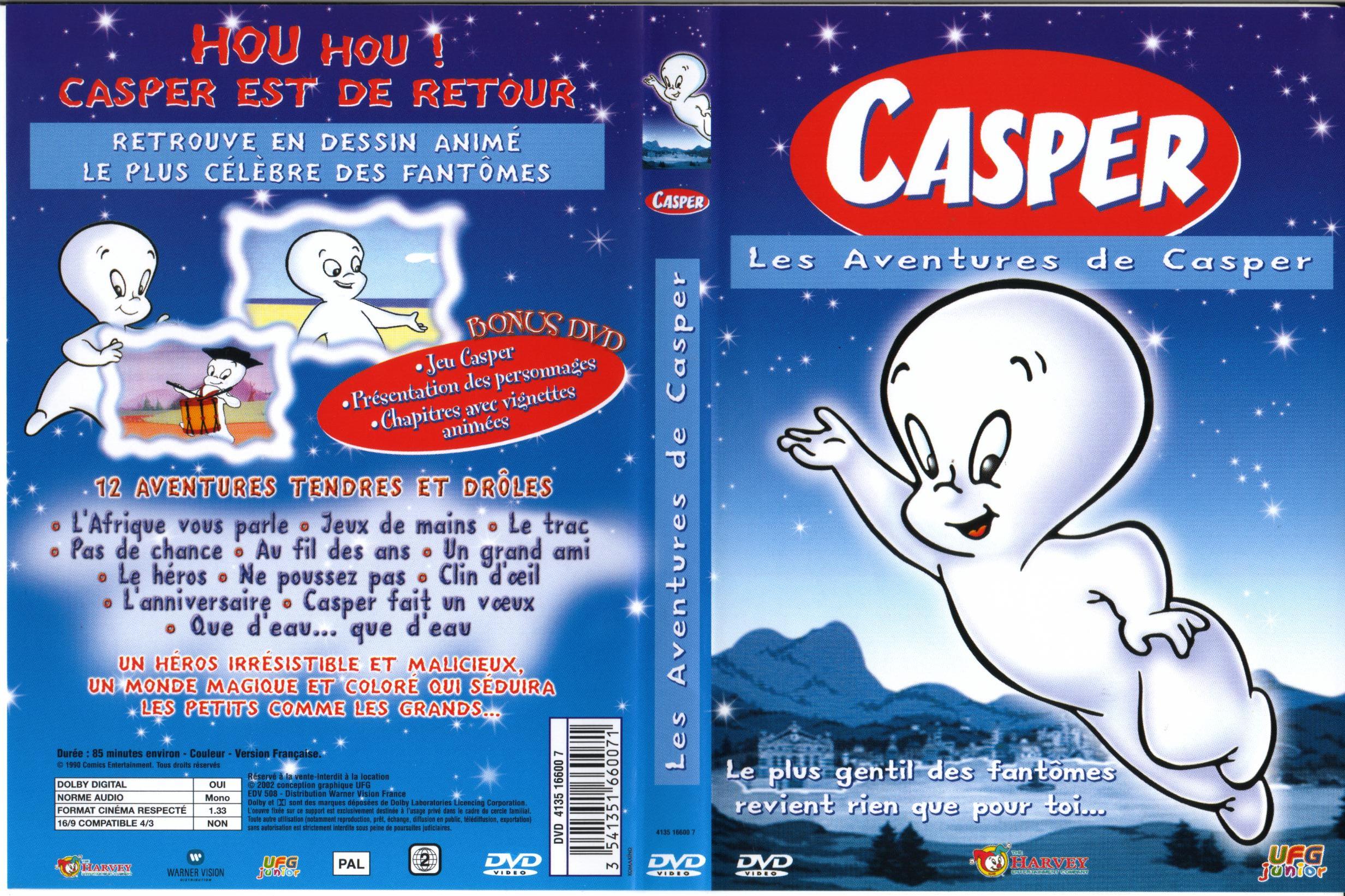 Jaquette DVD Casper les aventures de Casper