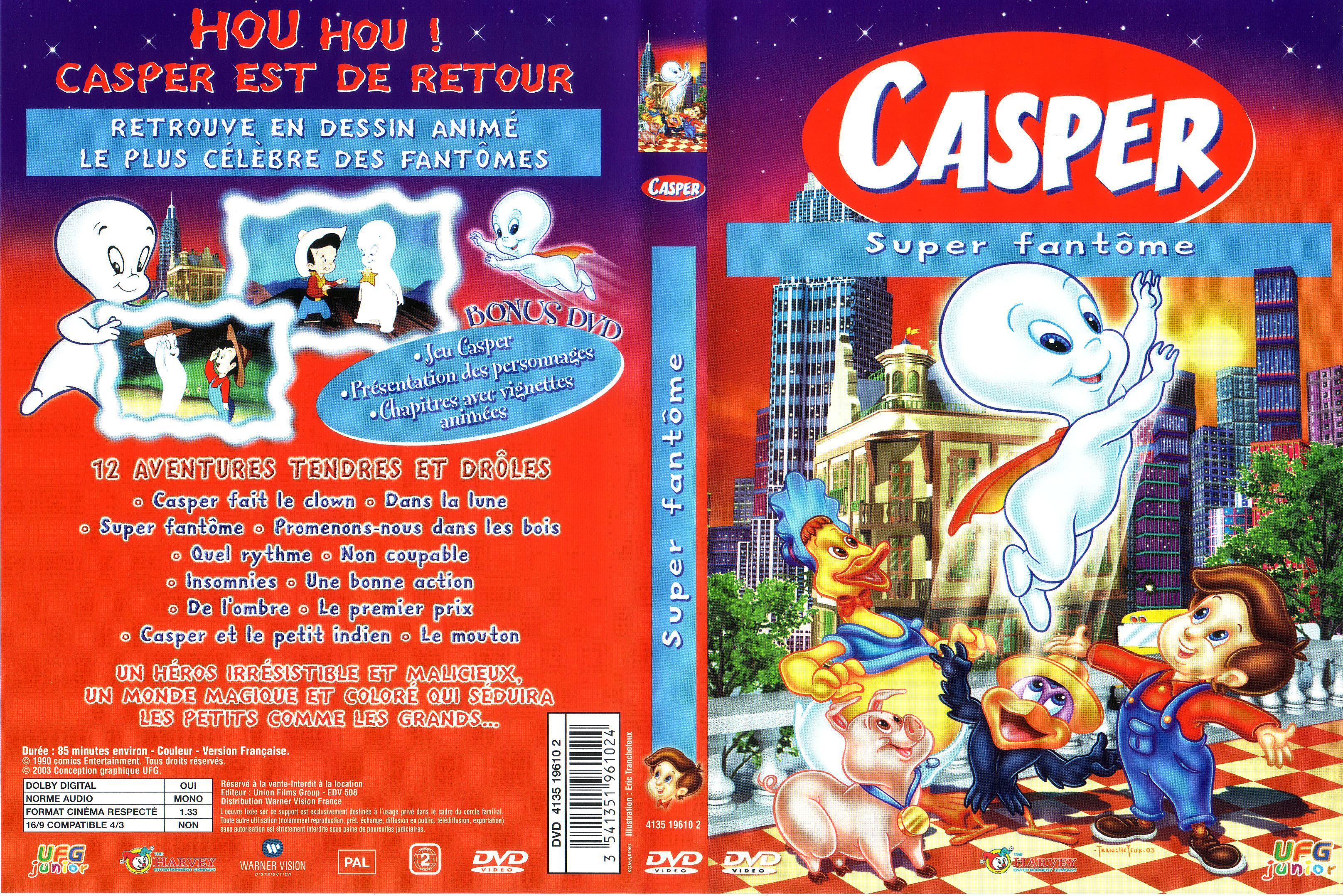 Jaquette DVD Casper super fantome